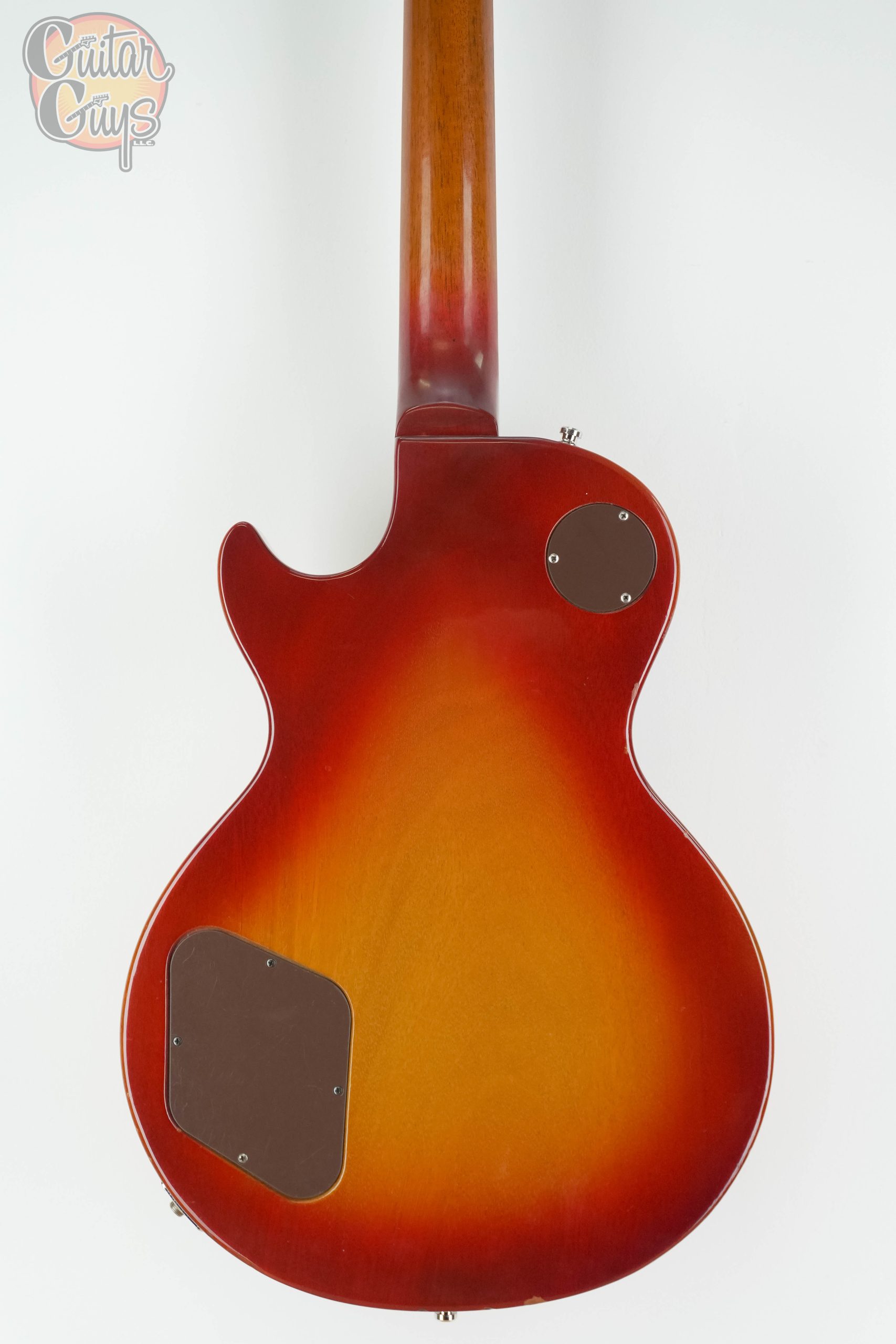 Pre-Owned Gibson Les Paul Deluxe Cherry Sunburst 1974 - Image 8