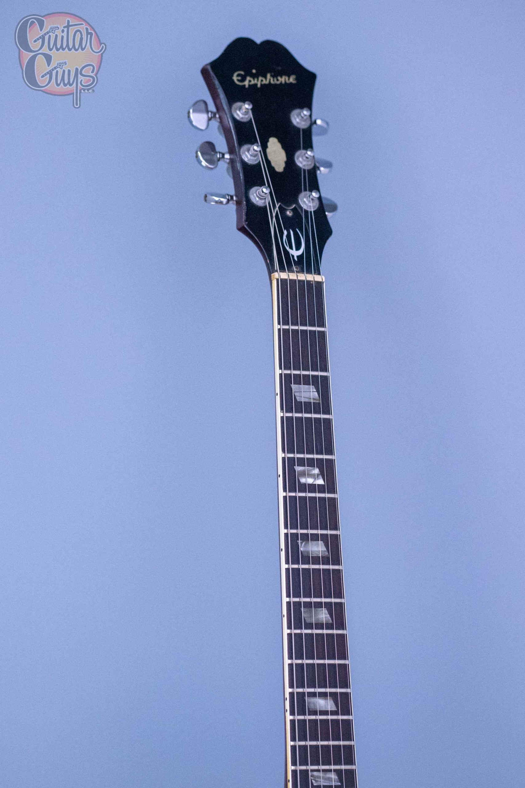 Pre-Owned Epiphone 65-66 Riviera Cherry - Image 2