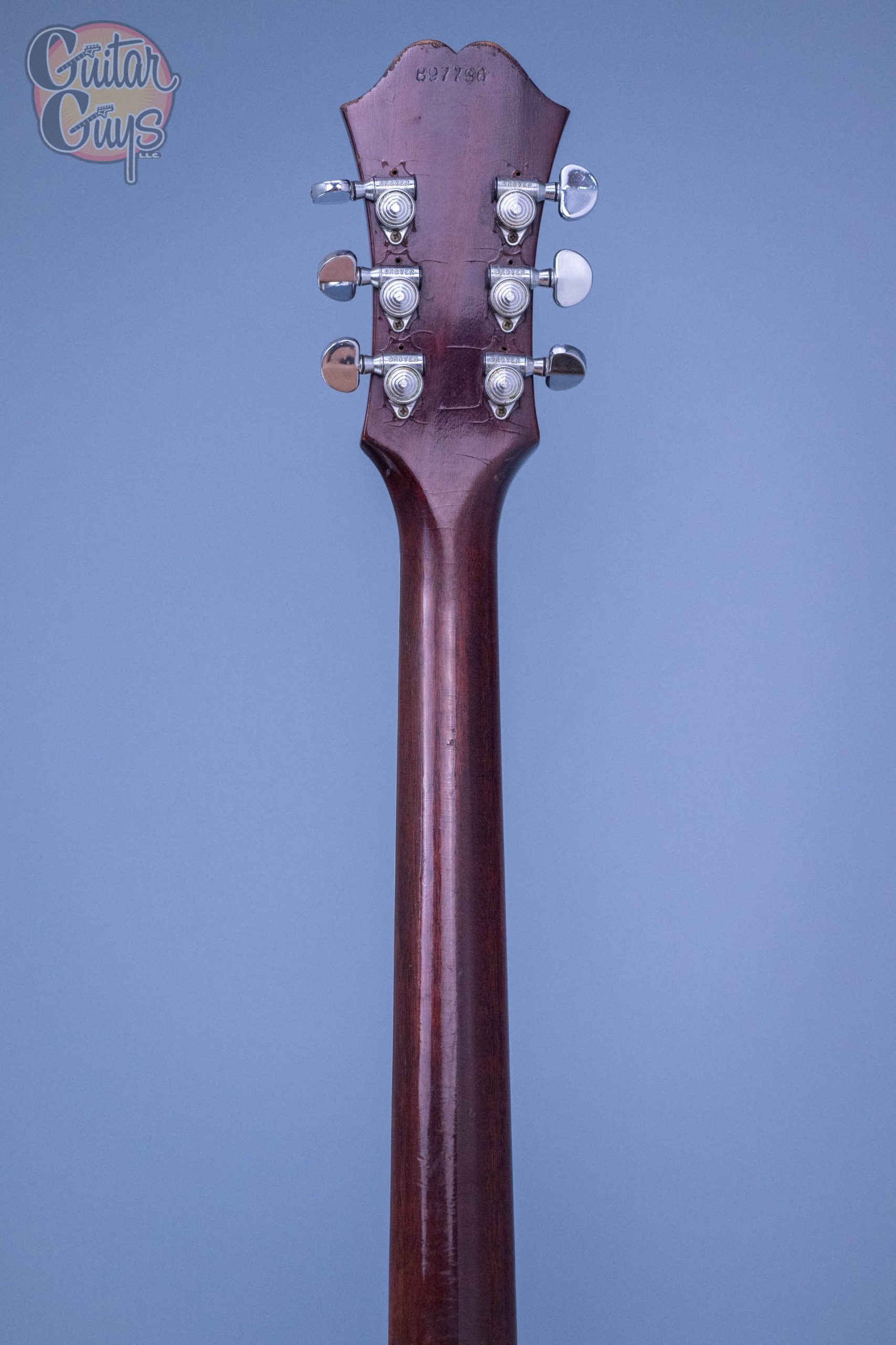 Pre-Owned Epiphone 65-66 Riviera Cherry - Image 10
