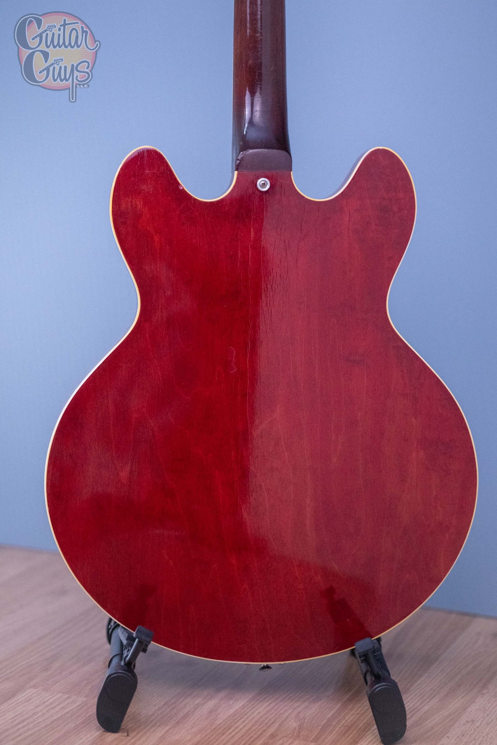 Pre-Owned Epiphone 65-66 Riviera Cherry - Image 12