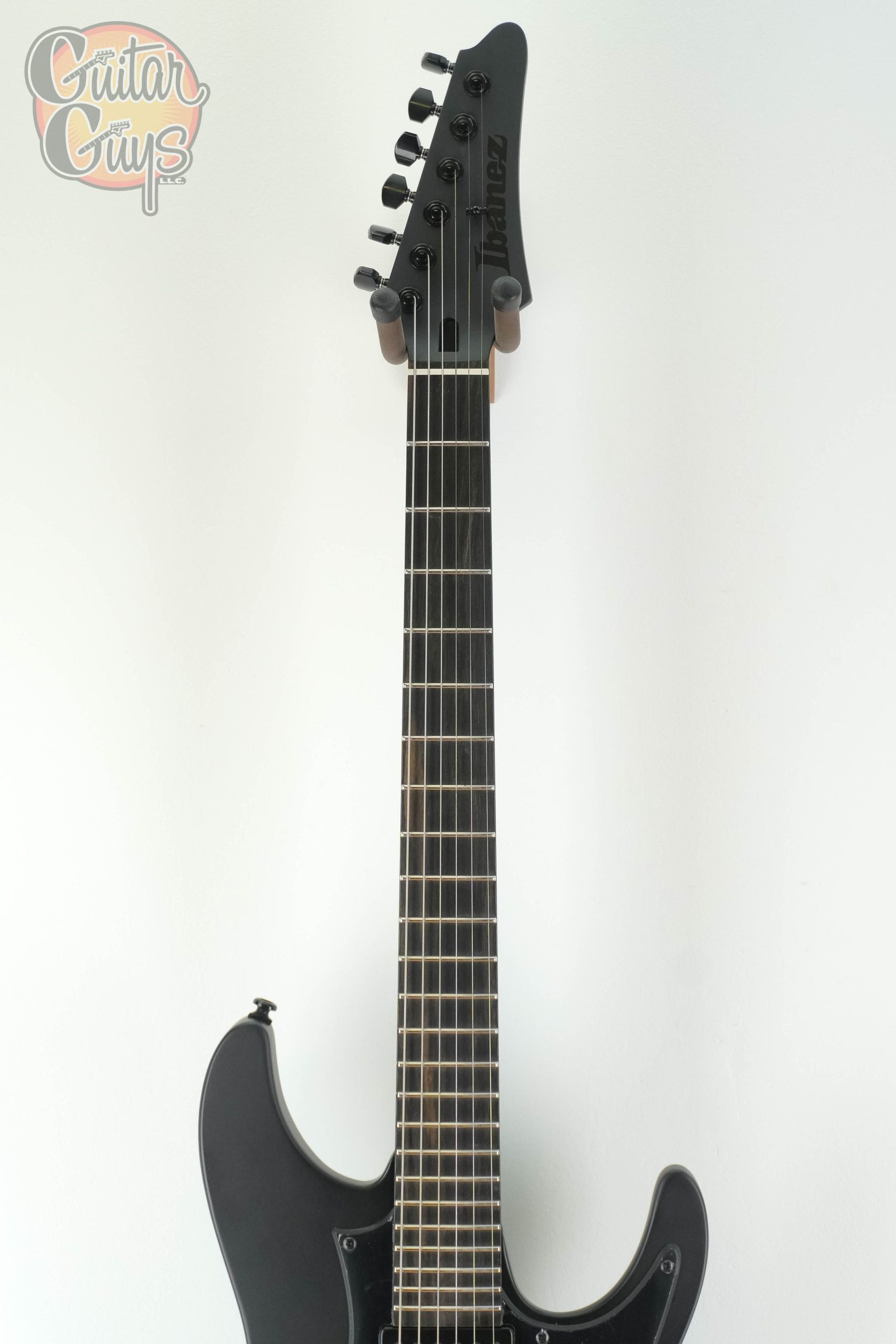 Ibanez SGスタイルギター ブラック Ibanez AZ41B1BKF AZ Iron Label Black Flat - Guitar Guys