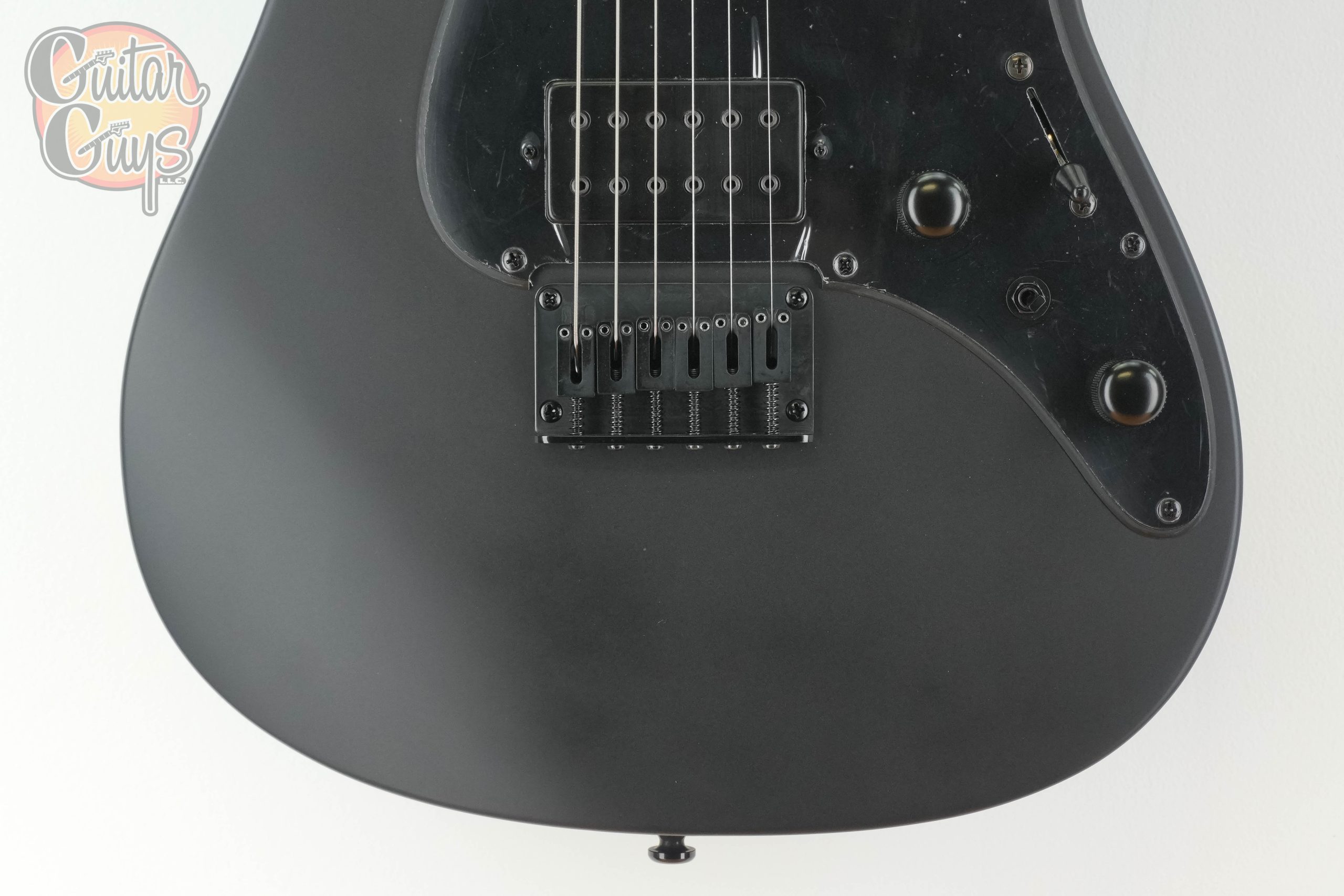 Ibanez AZ41B1BKF AZ Iron Label Black Flat - Guitar Guys