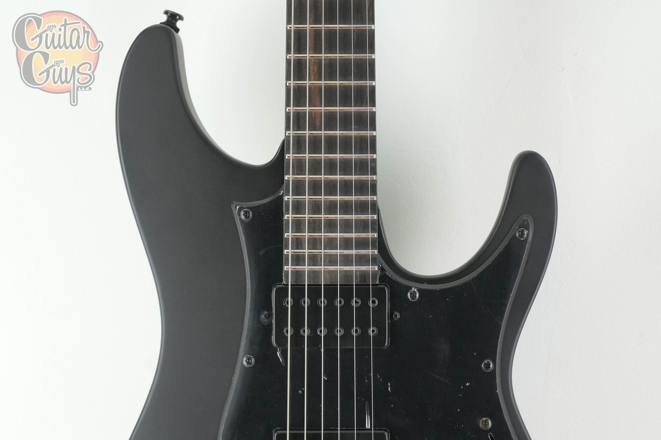 Ibanez AZ41B1BKF AZ Iron Label Black Flat - Guitar Guys