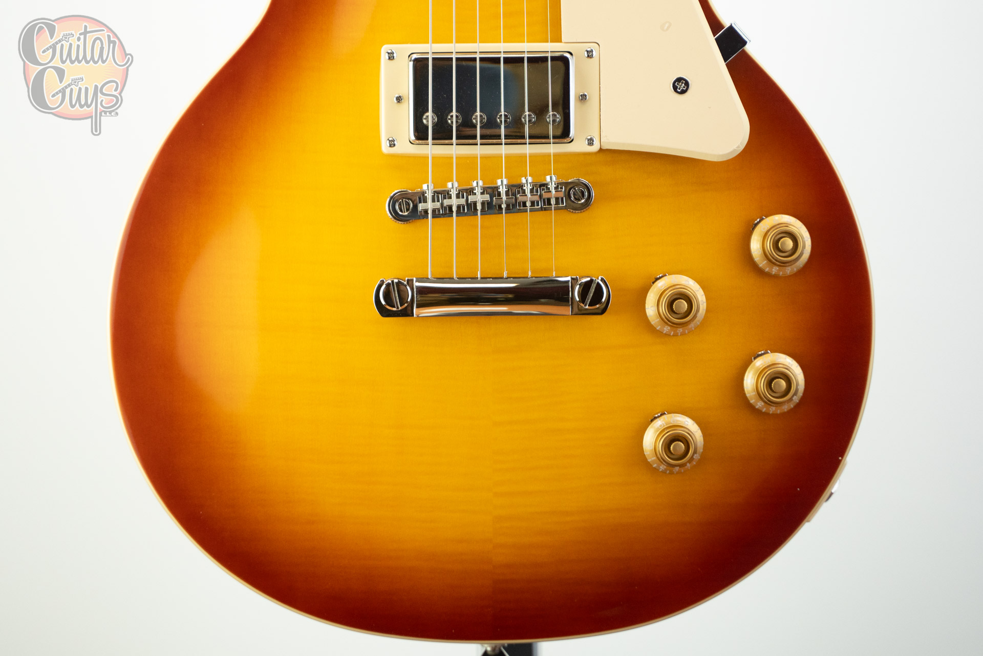 Epiphone Les Paul Standard 50s Washed Cherry Sunburst - Guitar Guys