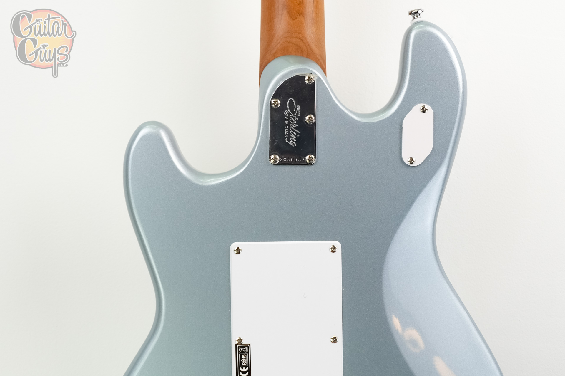 Sterling by Music Man StingRay SR50 Firemist Silver - Image 6