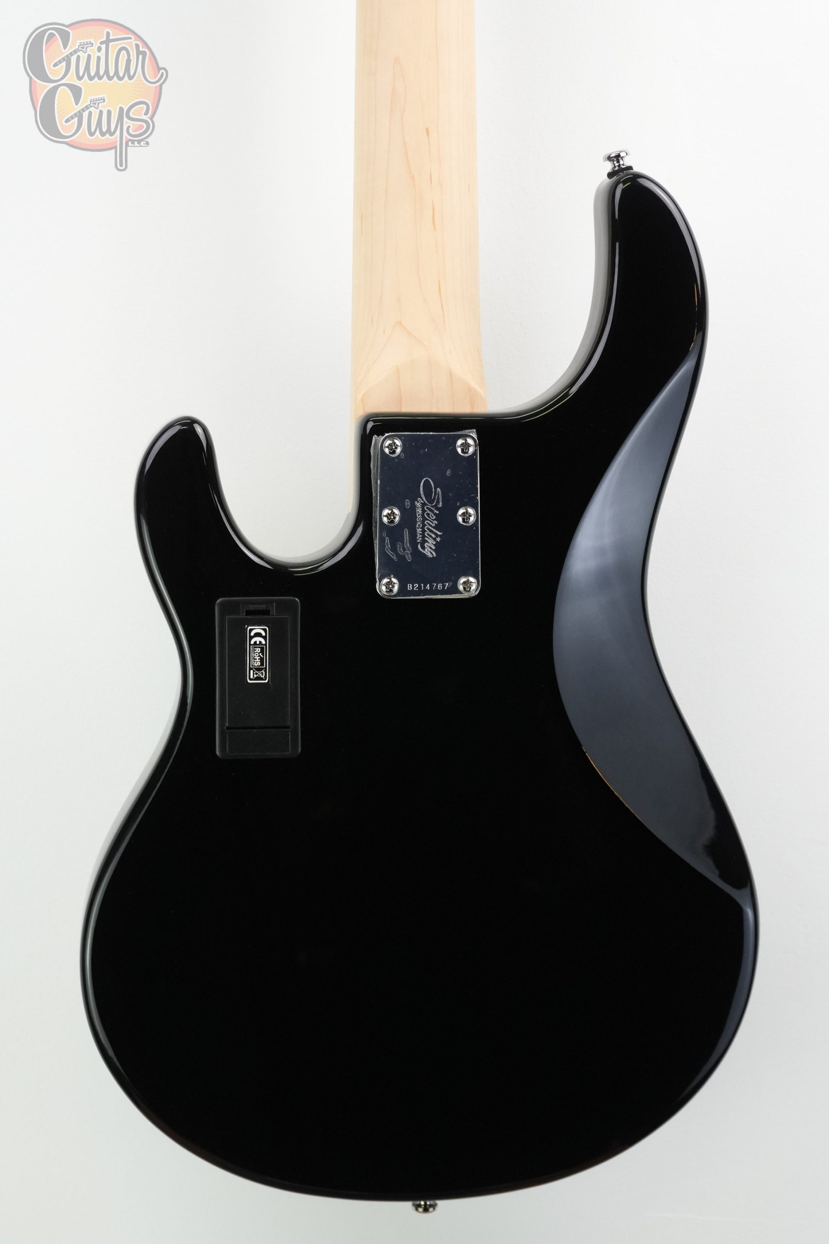 Sterling by Music Man Stingray Ray 5 5-String Bass Black - Image 8