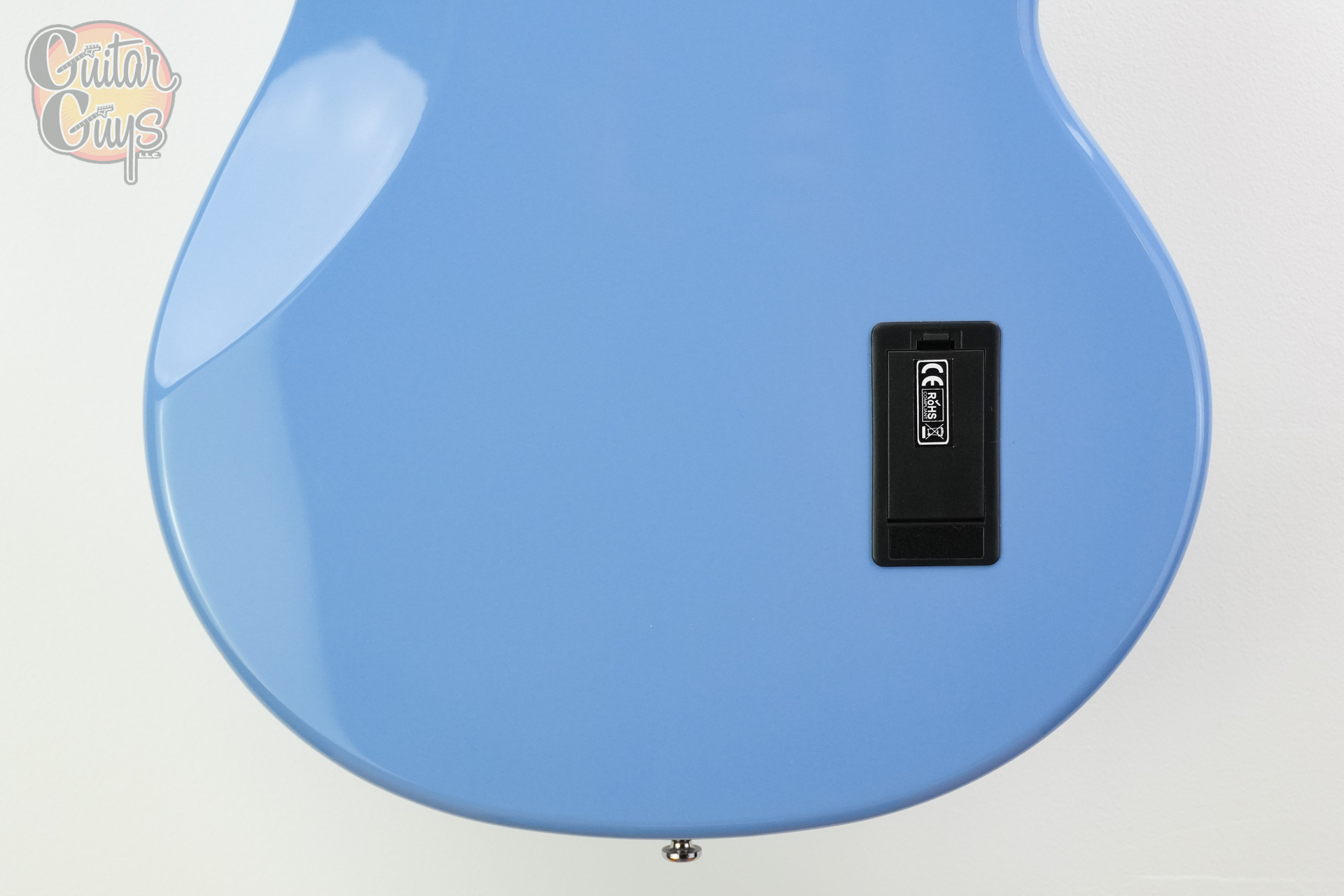 Sterling by Music Man Stingray Ray4 Left Handed Chopper Blue - Image 5