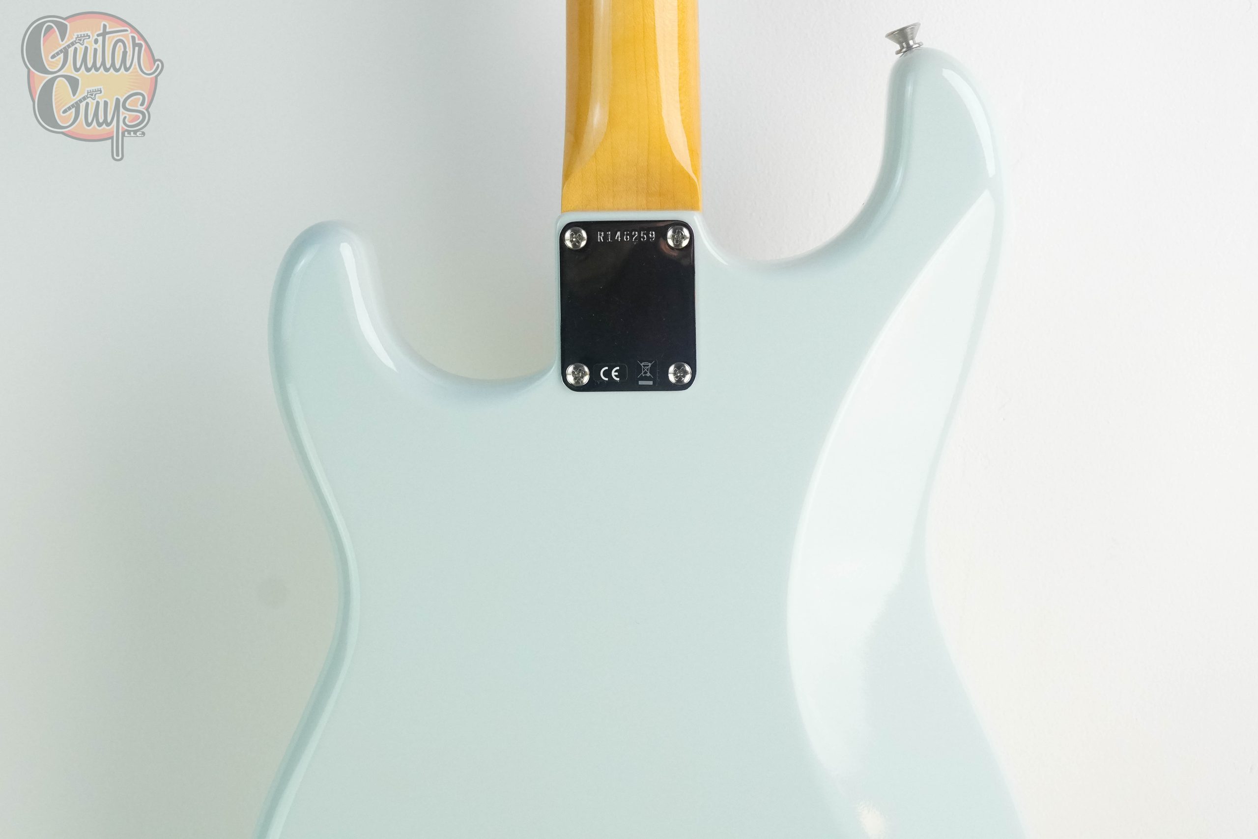 Fender Custom Shop Vintage Custom '59 Hardtail Time Capsule Faded Aged Sonic Blue - Image 6