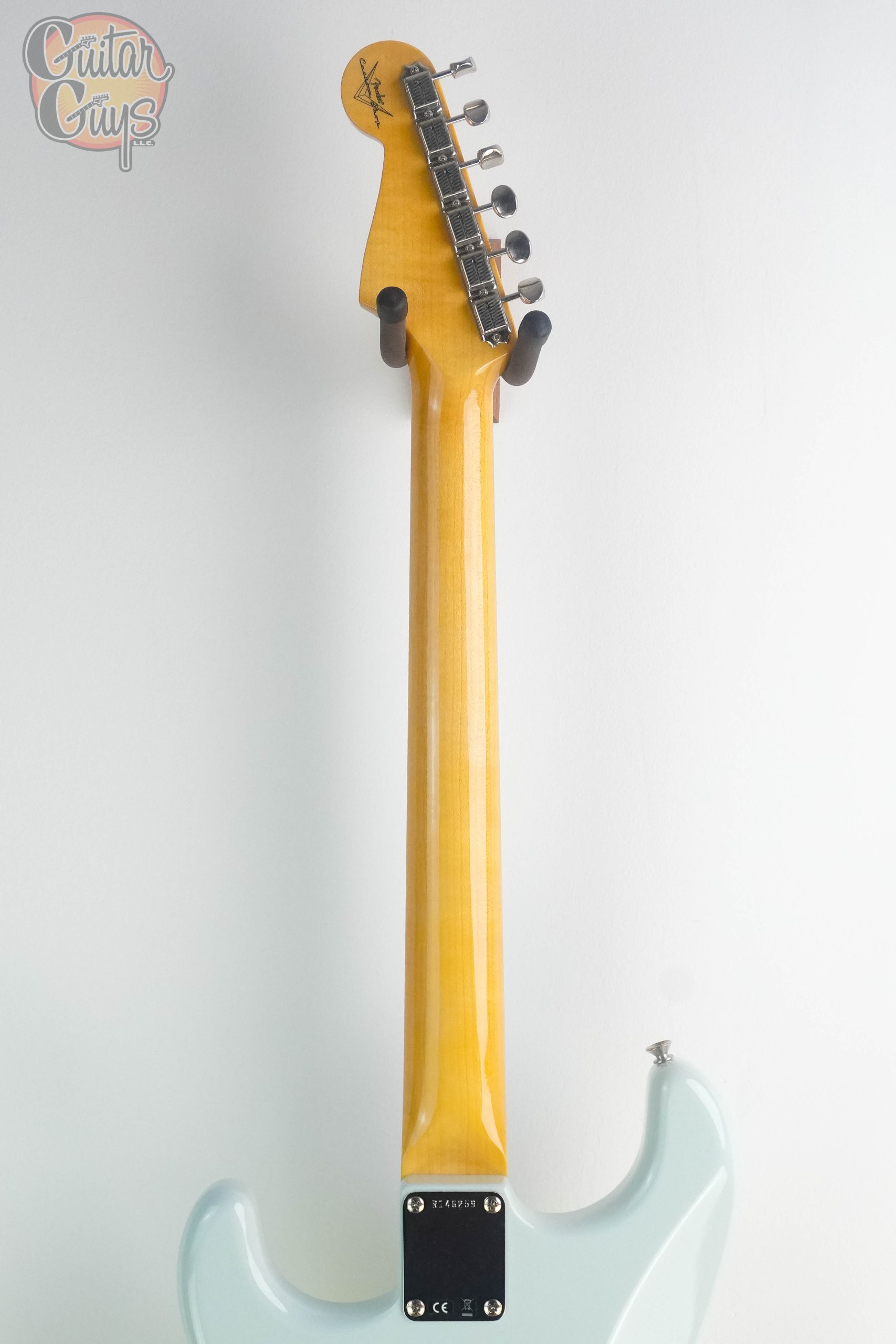 Fender Custom Shop Vintage Custom '59 Hardtail Time Capsule Faded Aged Sonic Blue - Image 7