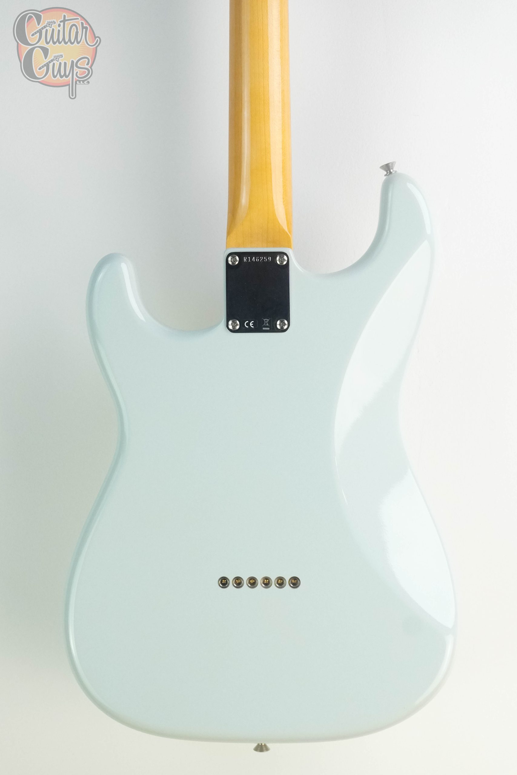 Fender Custom Shop Vintage Custom '59 Hardtail Time Capsule Faded Aged Sonic Blue - Image 8