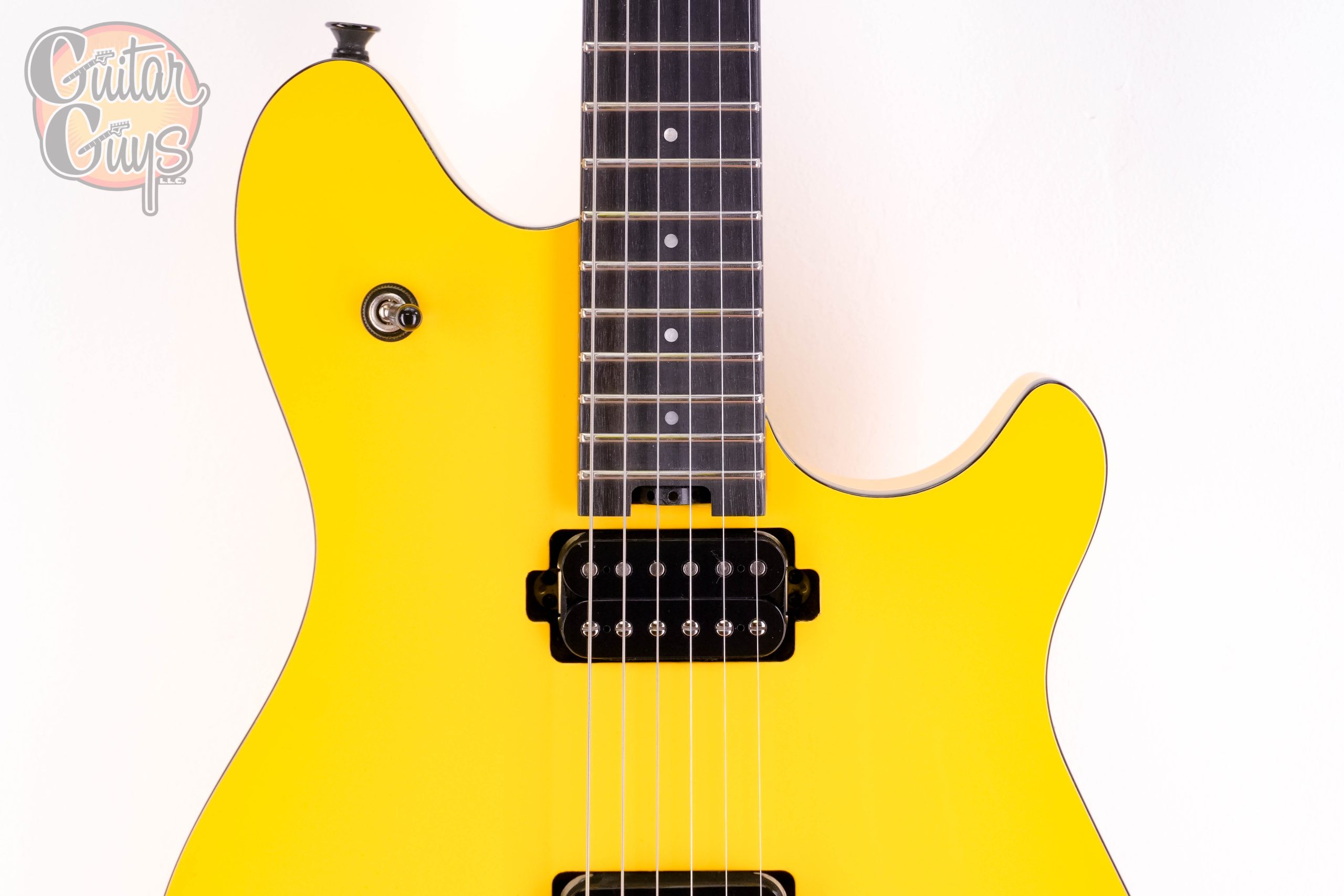 EVH Wolfgang Special Baked Maple Caution Yellow - Image 4