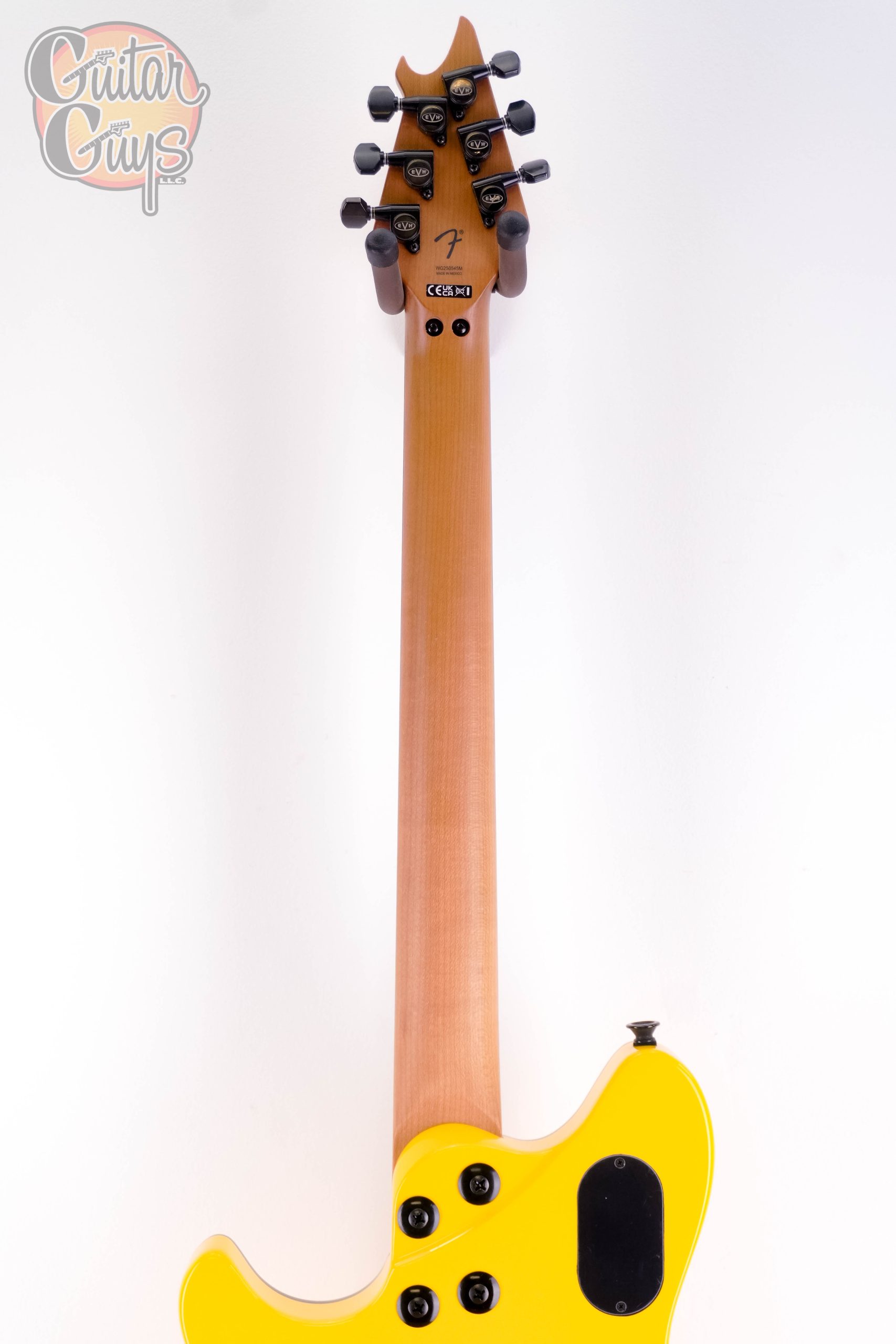 EVH Wolfgang Special Baked Maple Caution Yellow - Image 7