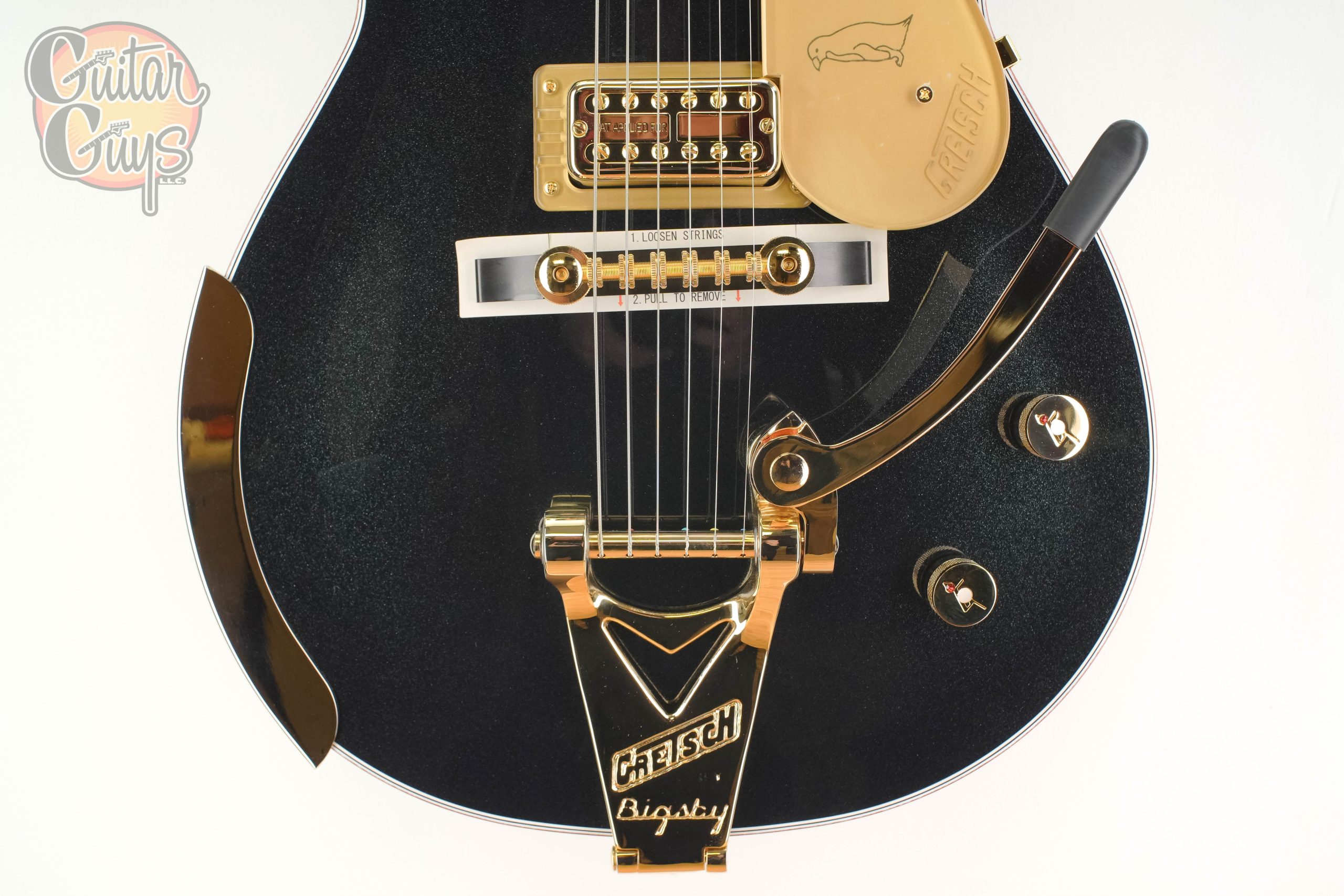 Gretsch G6134TG-58 Limited Edition 1958 Custom Penguin Emerald Night - Image 3