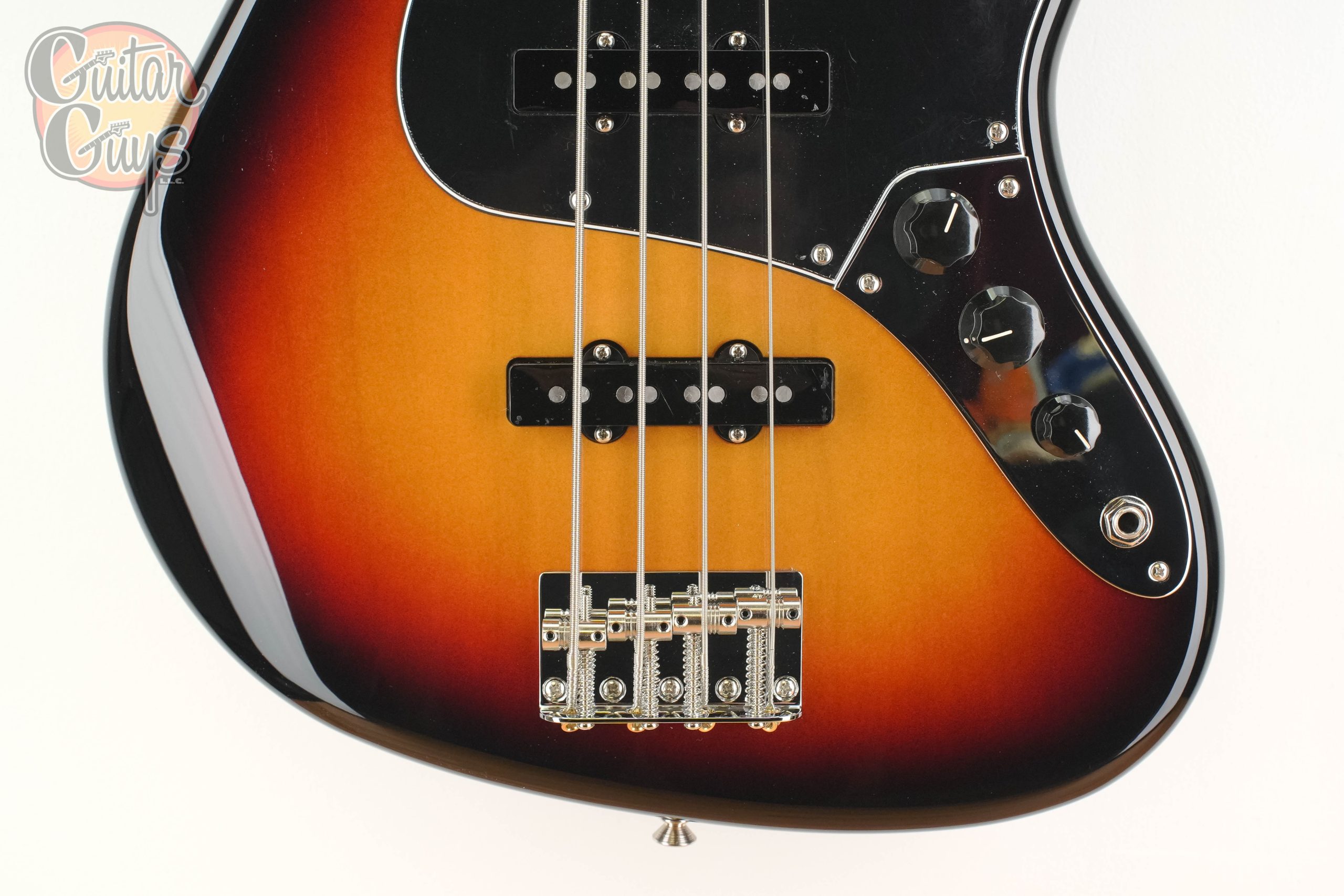 Fender American Professional Classic Jazz Bass 3-Color Sunburst - Image 3