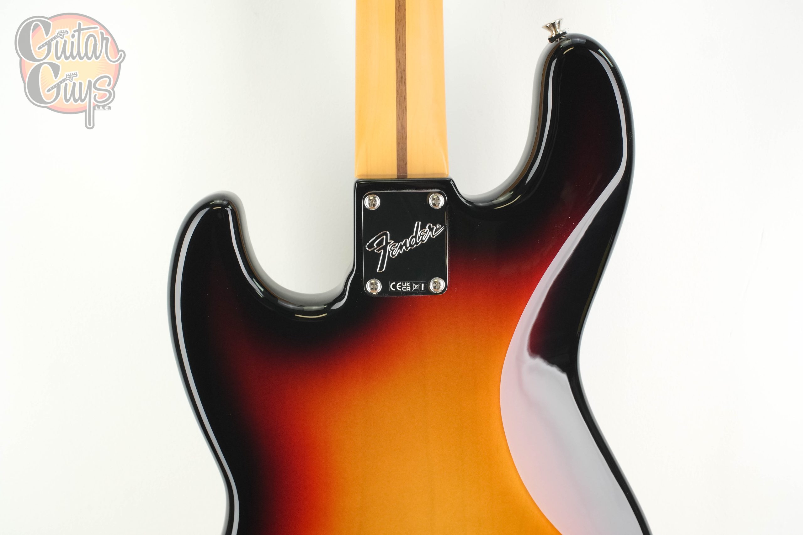 Fender American Professional Classic Jazz Bass 3-Color Sunburst - Image 6