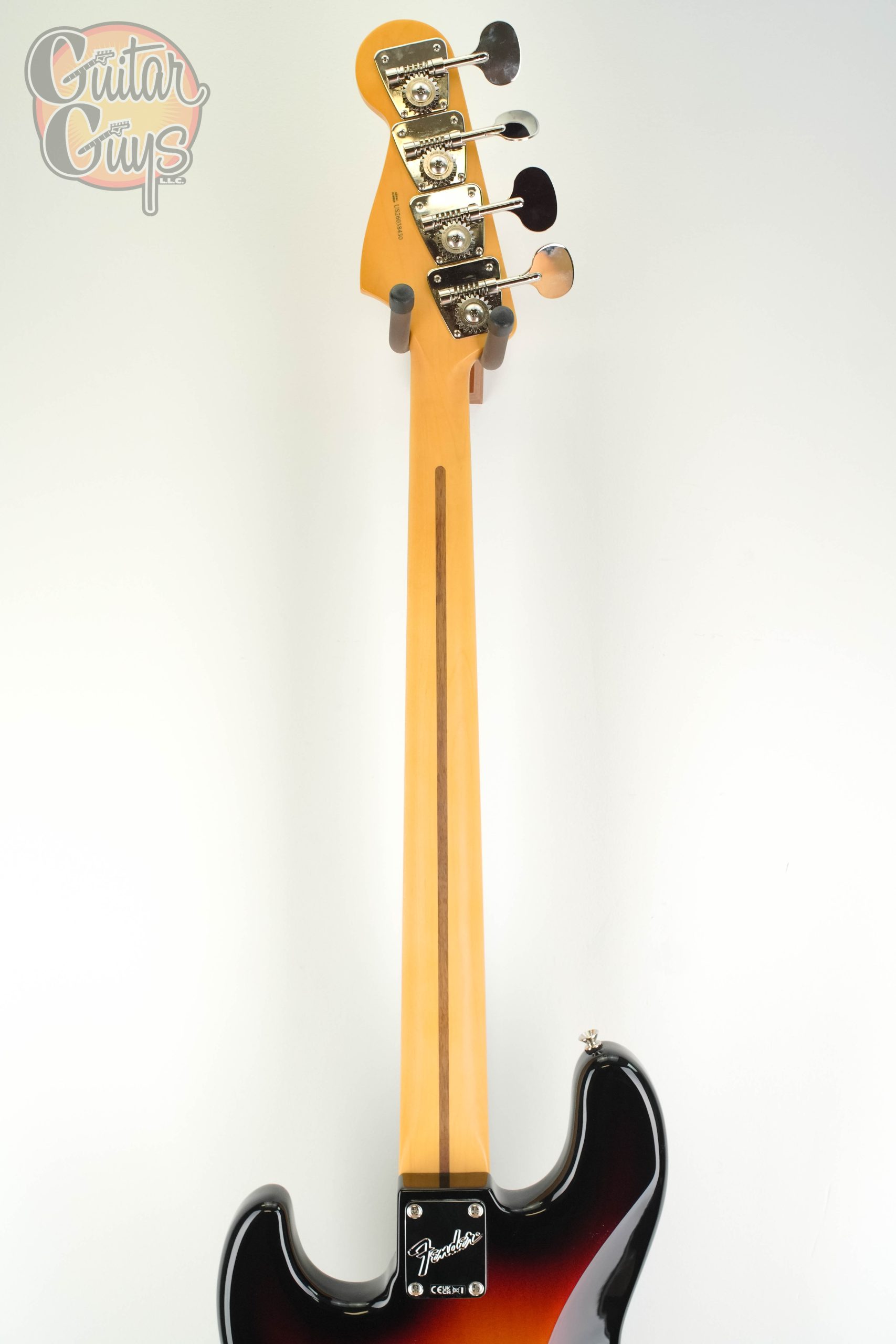 Fender American Professional Classic Jazz Bass 3-Color Sunburst - Image 7