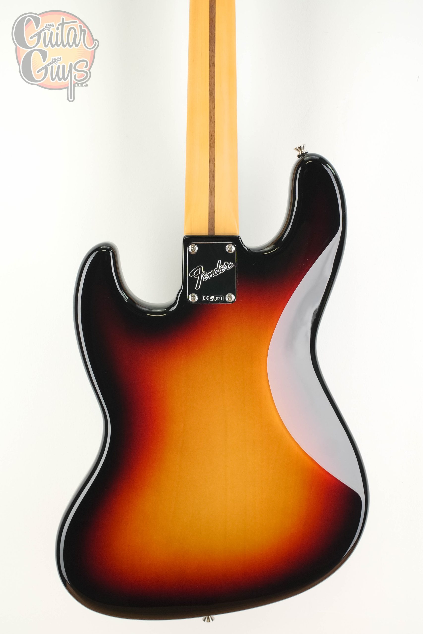 Fender American Professional Classic Jazz Bass 3-Color Sunburst - Image 8