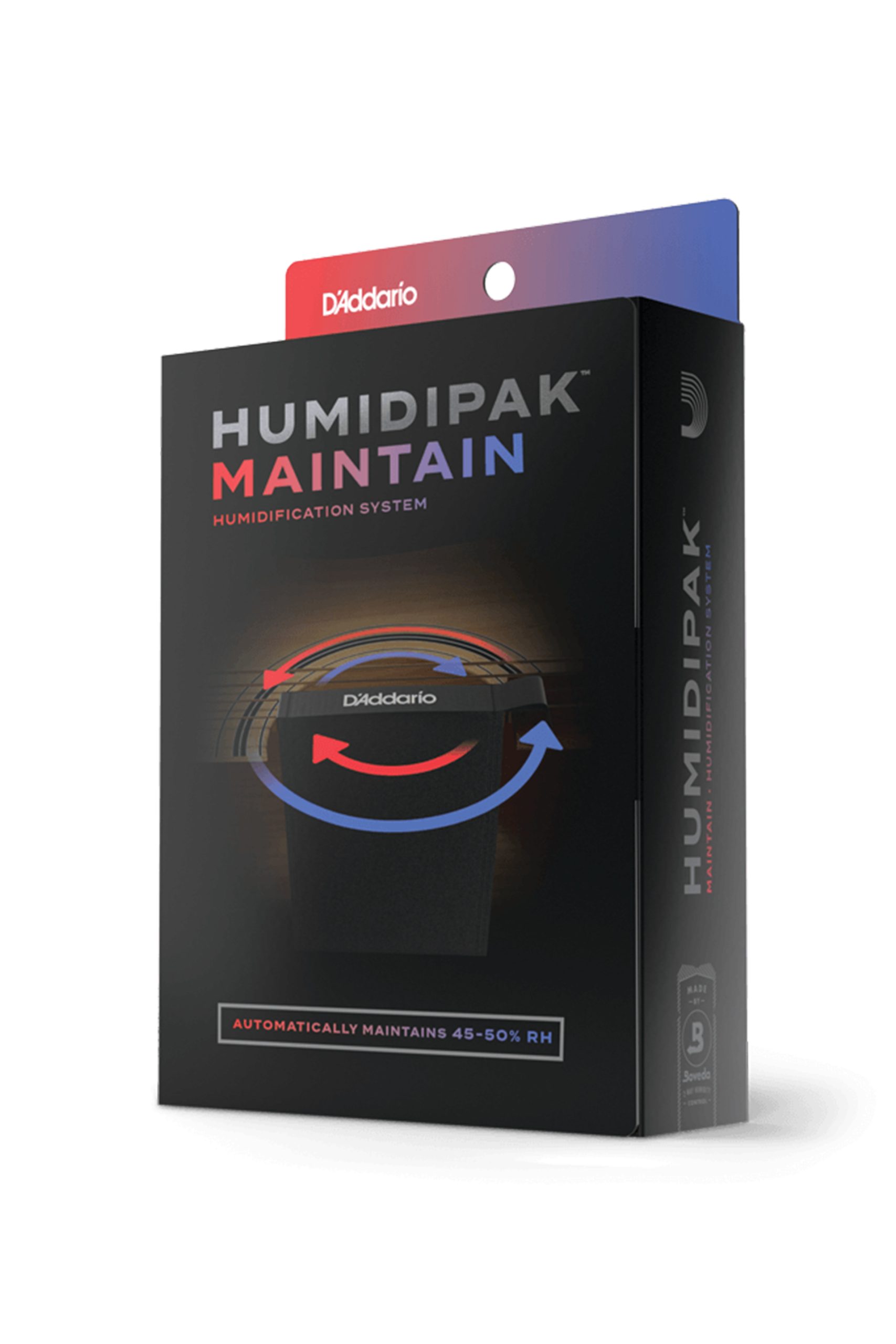 D'Addario PW-HPK-01 Humidipak 2 Way Humidification System