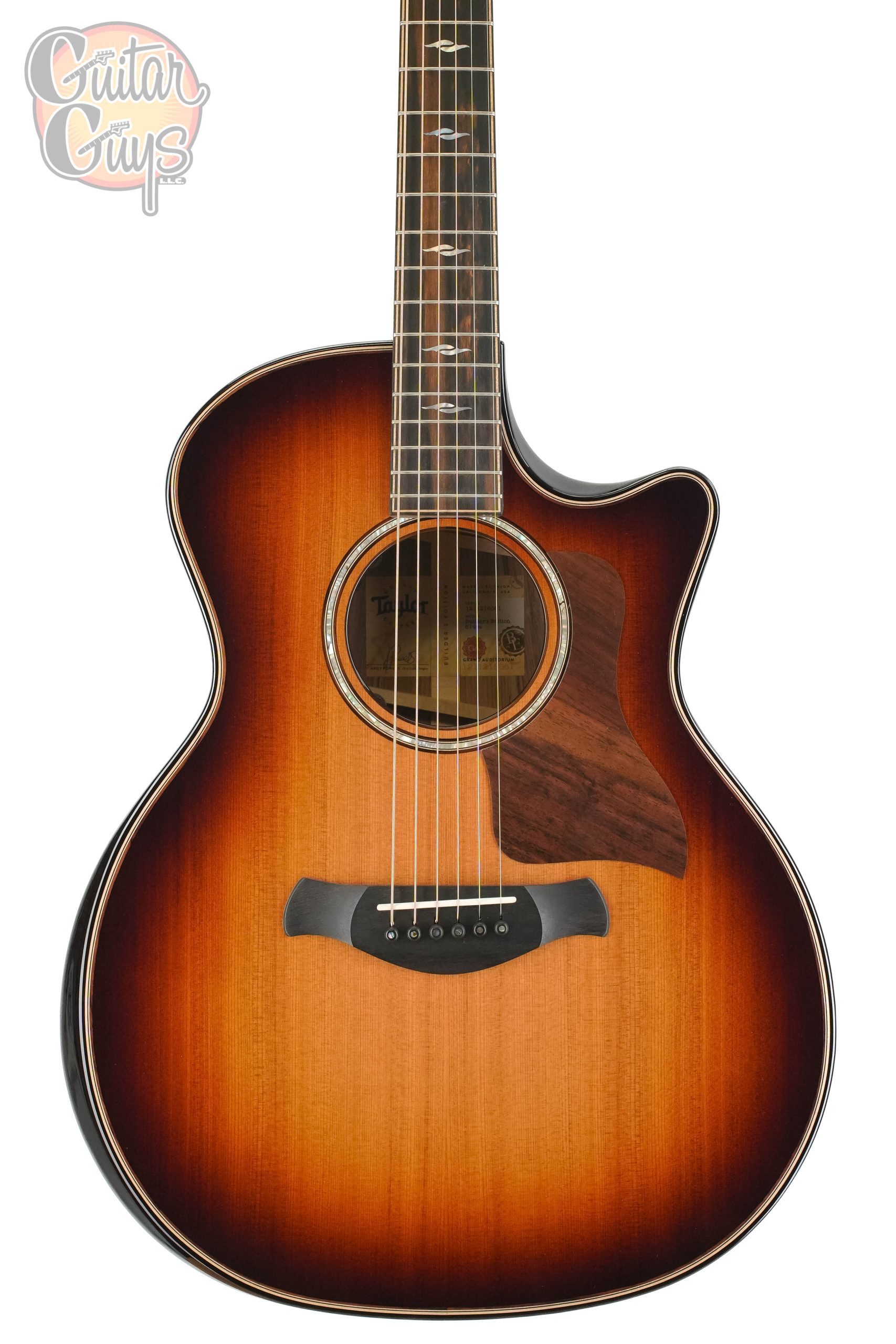 Taylor Next Generation Builder's Edition 814ce Honduran/Sinker Shaded Edgeburst