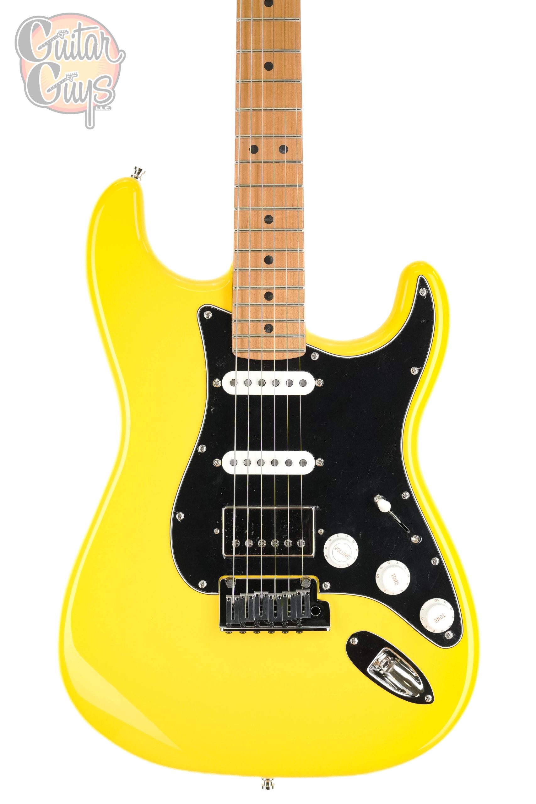 Fender Limited Edition American Ultra II Stratocaster HSS Graffiti Yellow