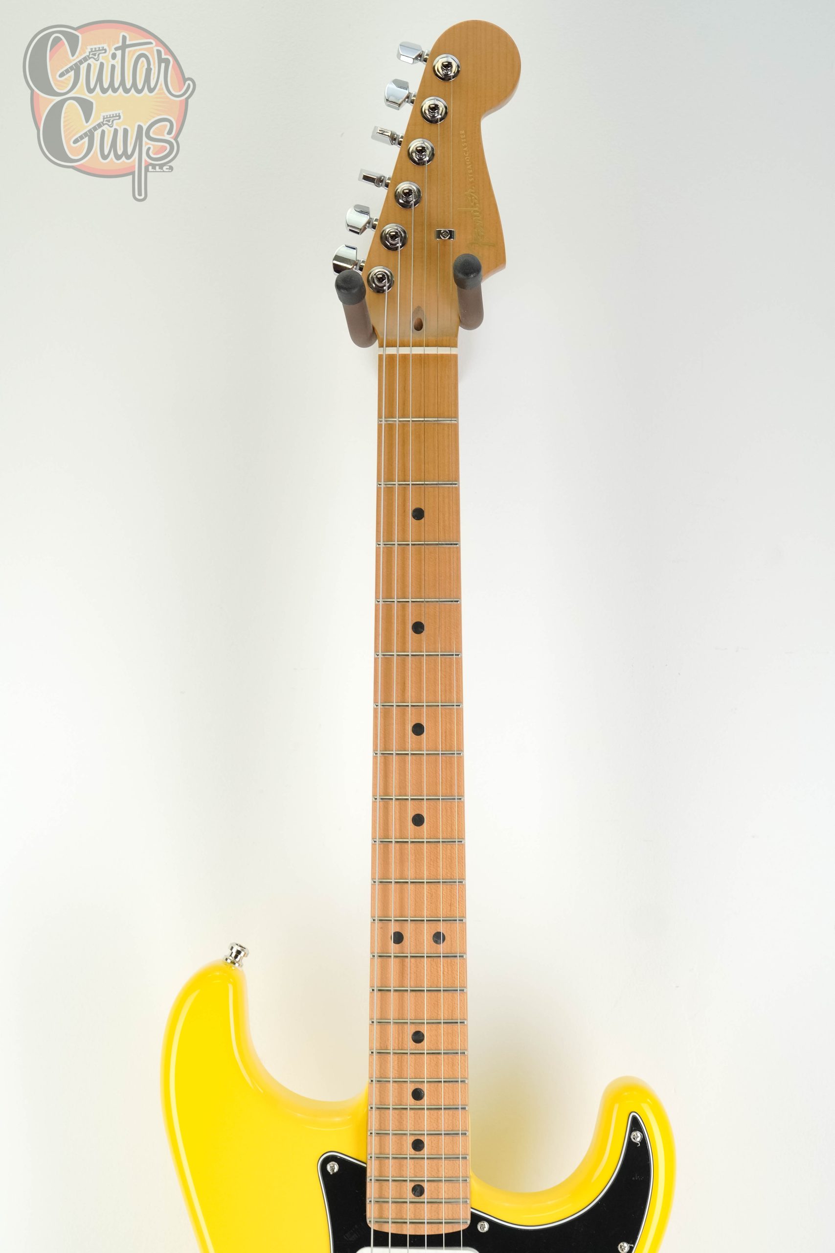 Fender Limited Edition American Ultra II Stratocaster HSS Graffiti Yellow - Image 2