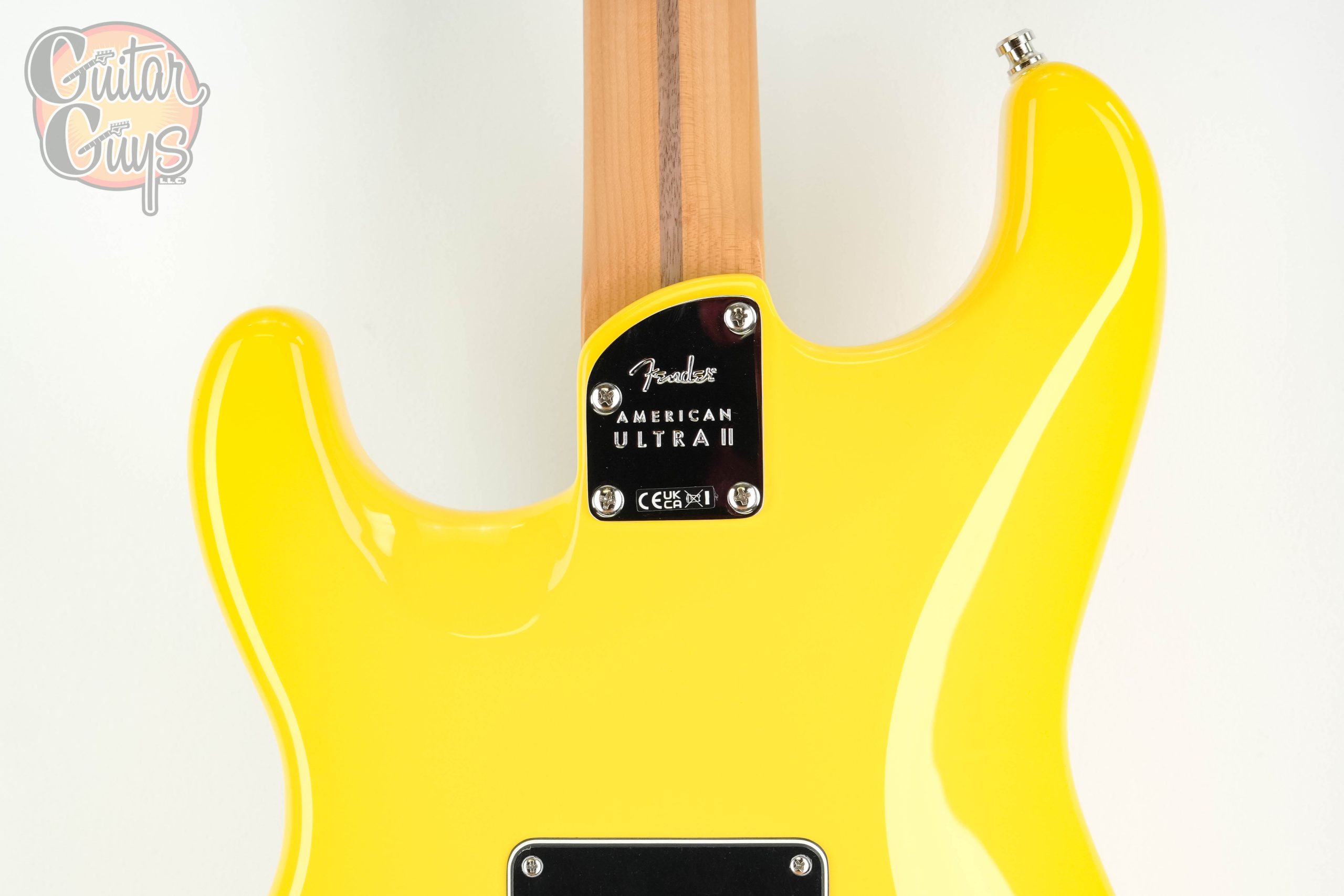 Fender Limited Edition American Ultra II Stratocaster HSS Graffiti Yellow - Image 6