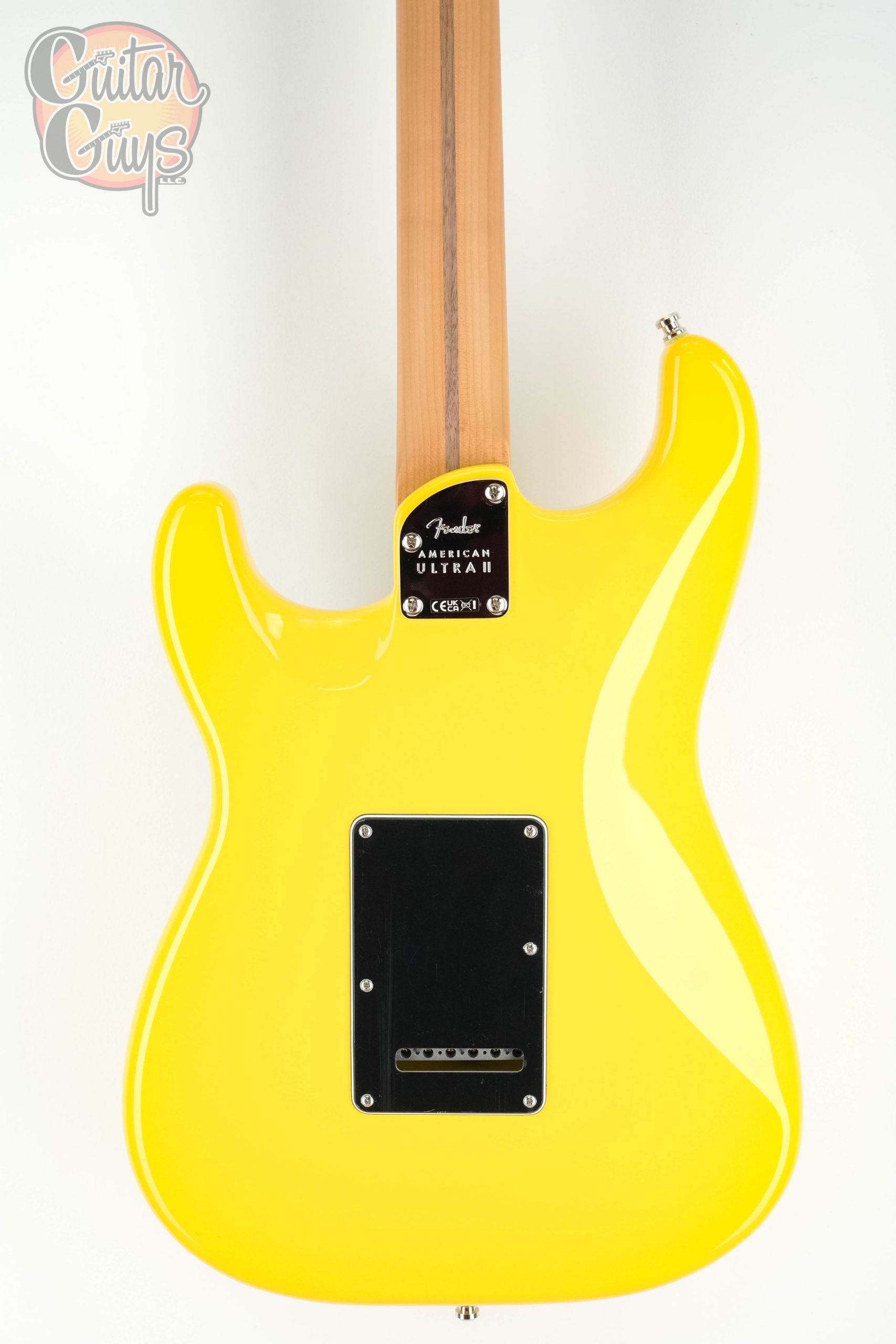 Fender Limited Edition American Ultra II Stratocaster HSS Graffiti Yellow - Image 8