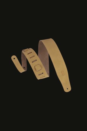 Levy's MS26-TAN 2.5" Suede Guitar Strap Tan