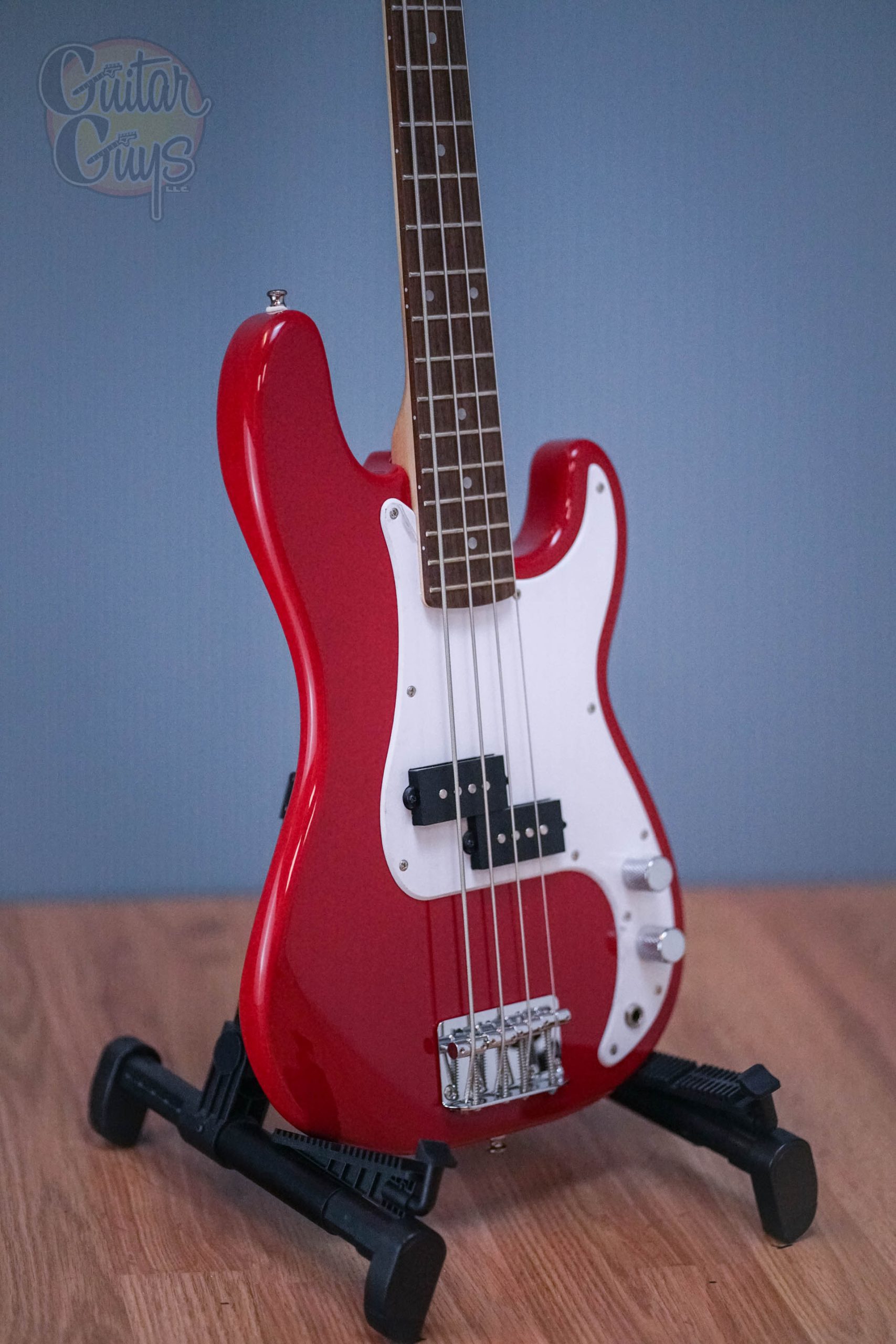 Squier MINI PRECISION BASS (Dakota Red) - Guitar Guys