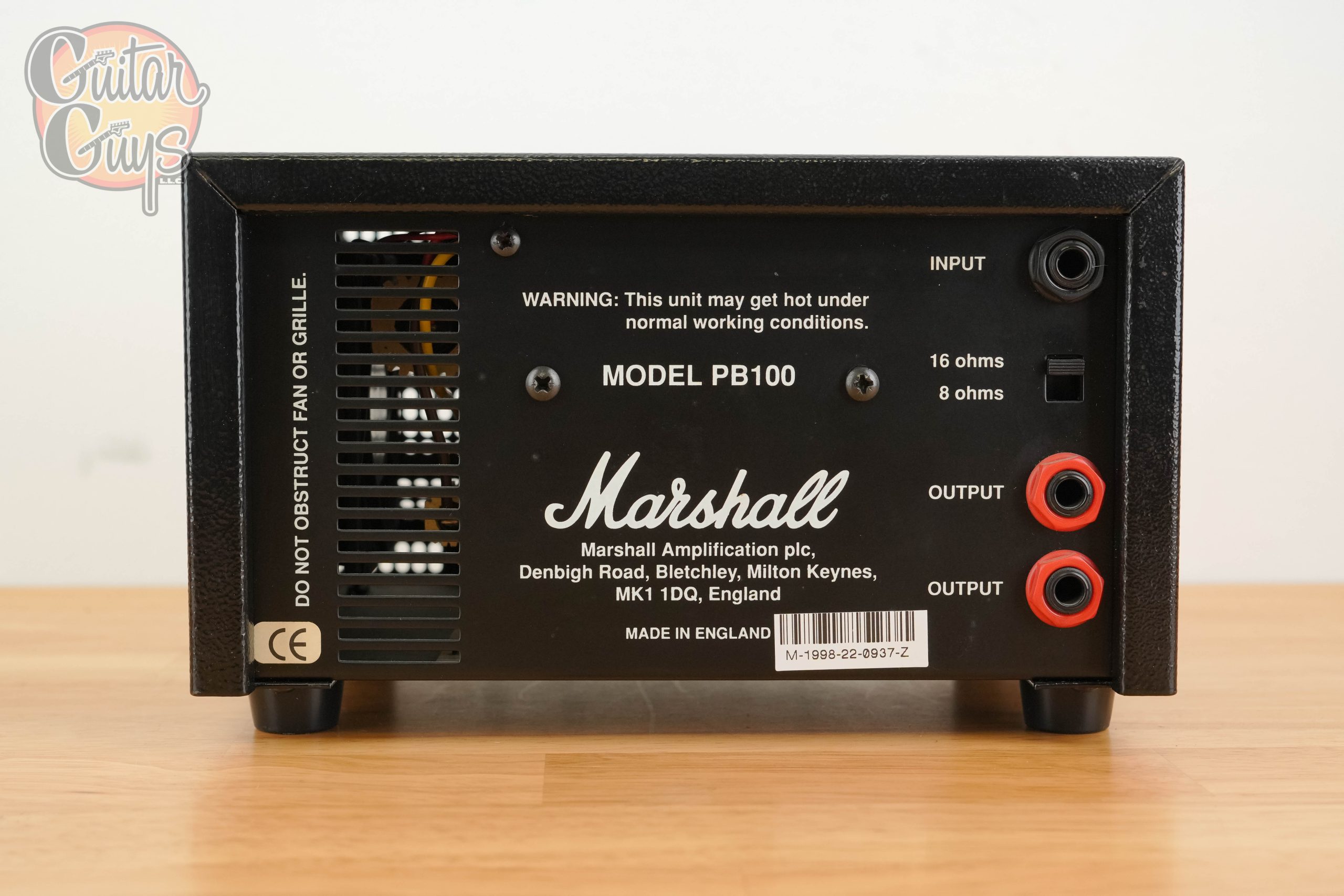 Pre-Owned Marshall PB100 Powerbrake 100 Attenuator - Guitar Guys