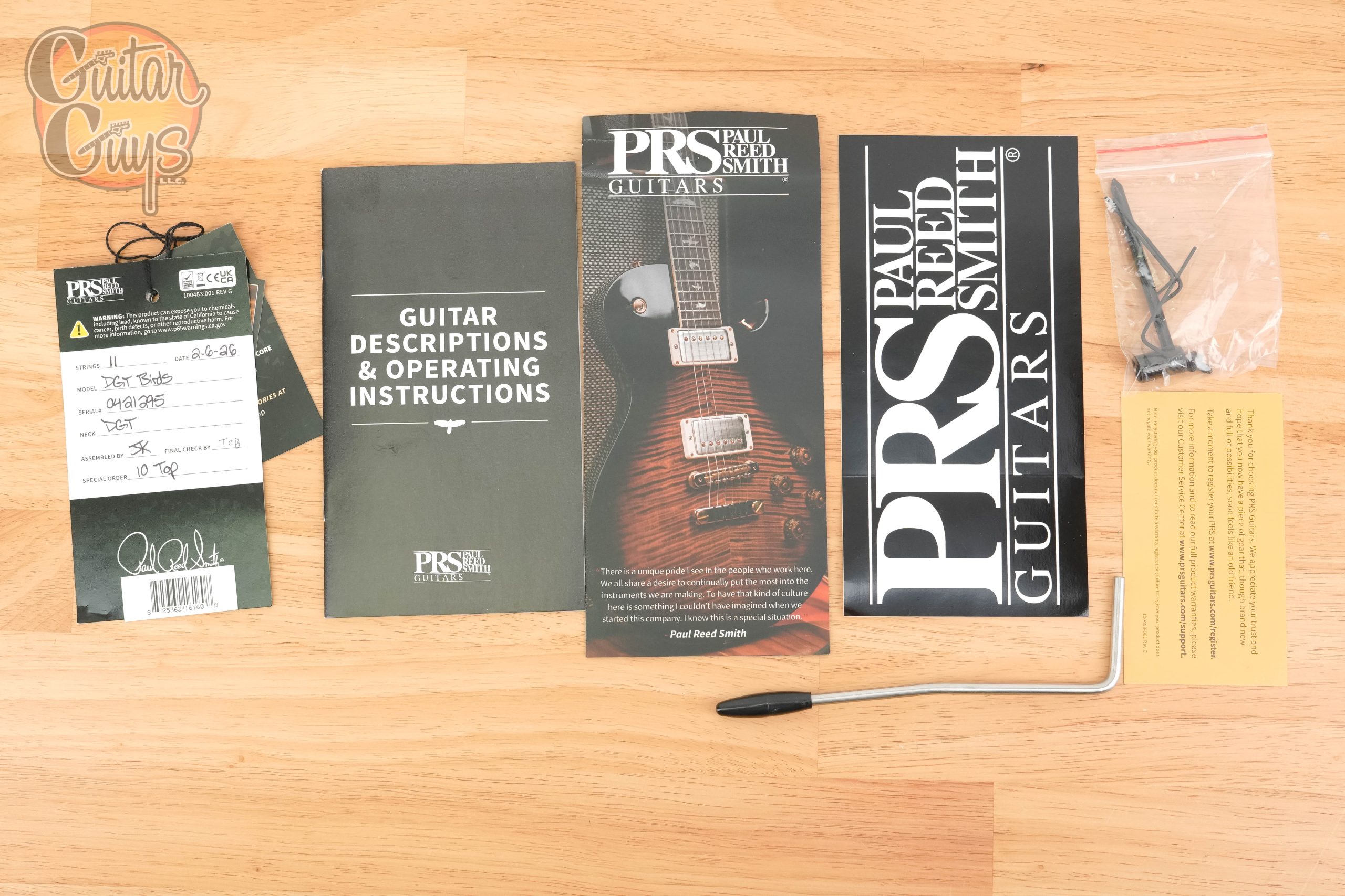 PRS DGT 10-Top Custom Color - Image 9