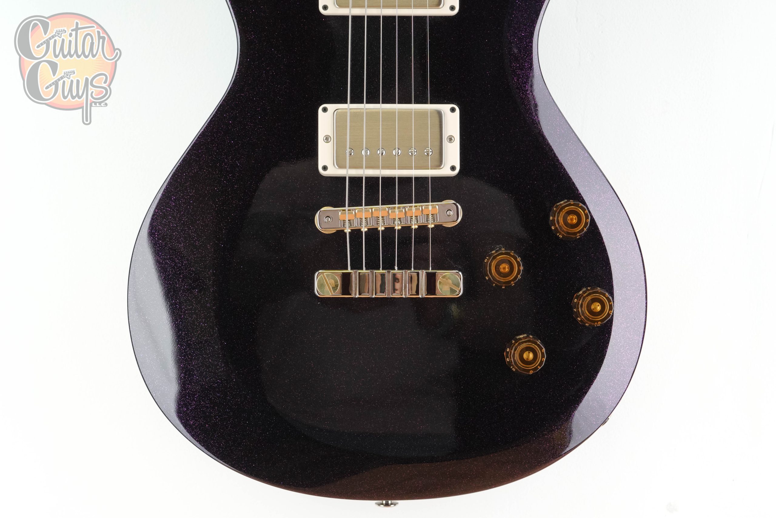 PRS S2 McCarty 594 Singlecut Sprayer's Choice Purple Sparkle - Image 3