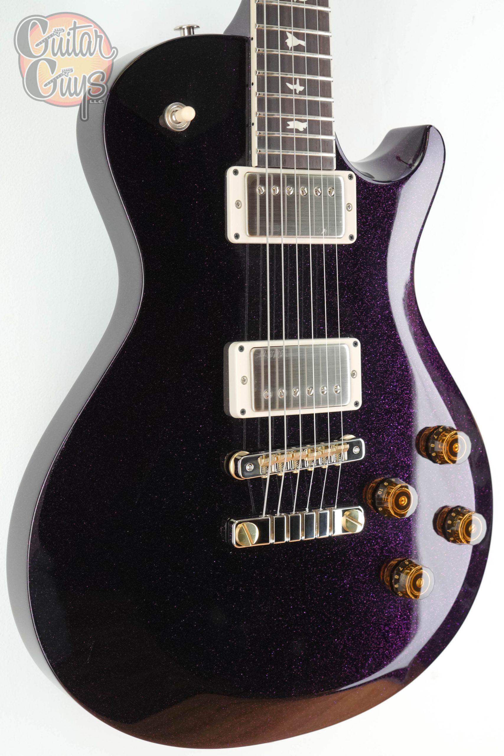 PRS S2 McCarty 594 Singlecut Sprayer's Choice Purple Sparkle - Image 5