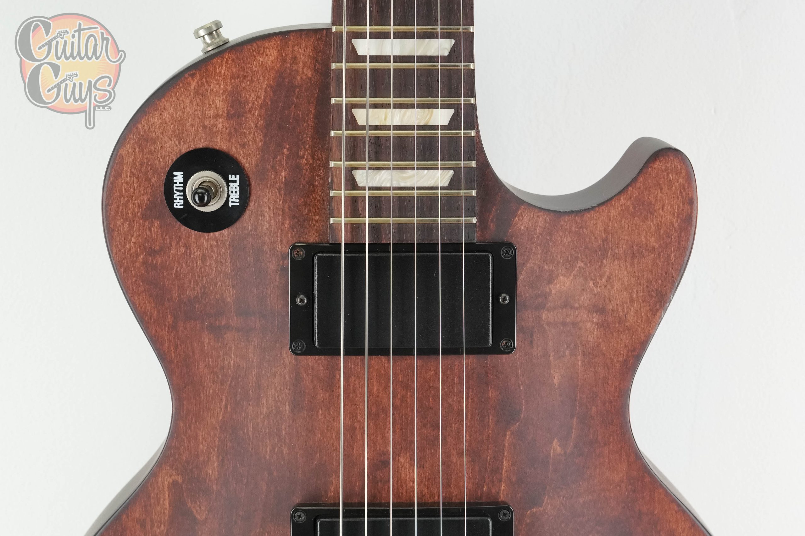 Pre-Owned Gibson LPJ Chocolate 2013 - Image 4