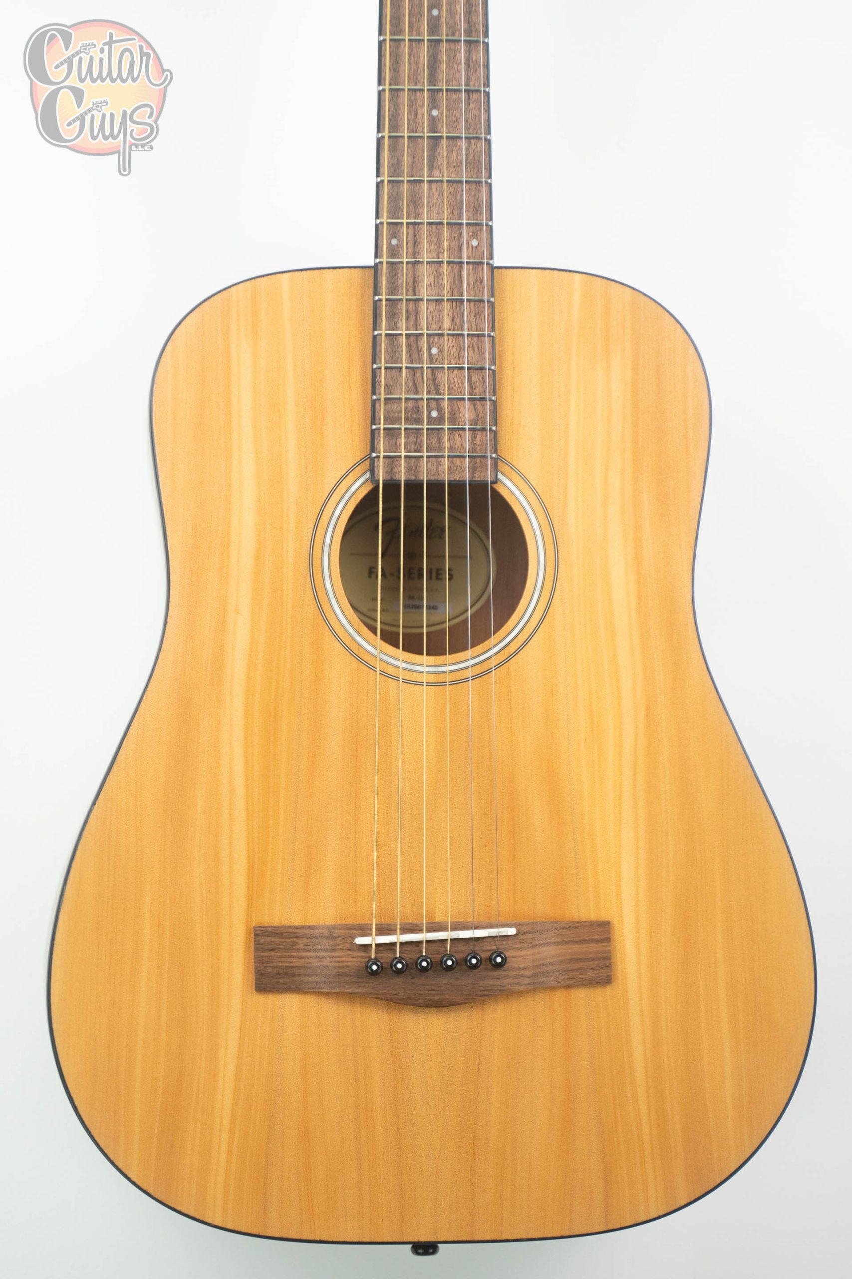 Fender FA-15 3/4 Scale Steel String Acoustic Natural - Guitar Guys