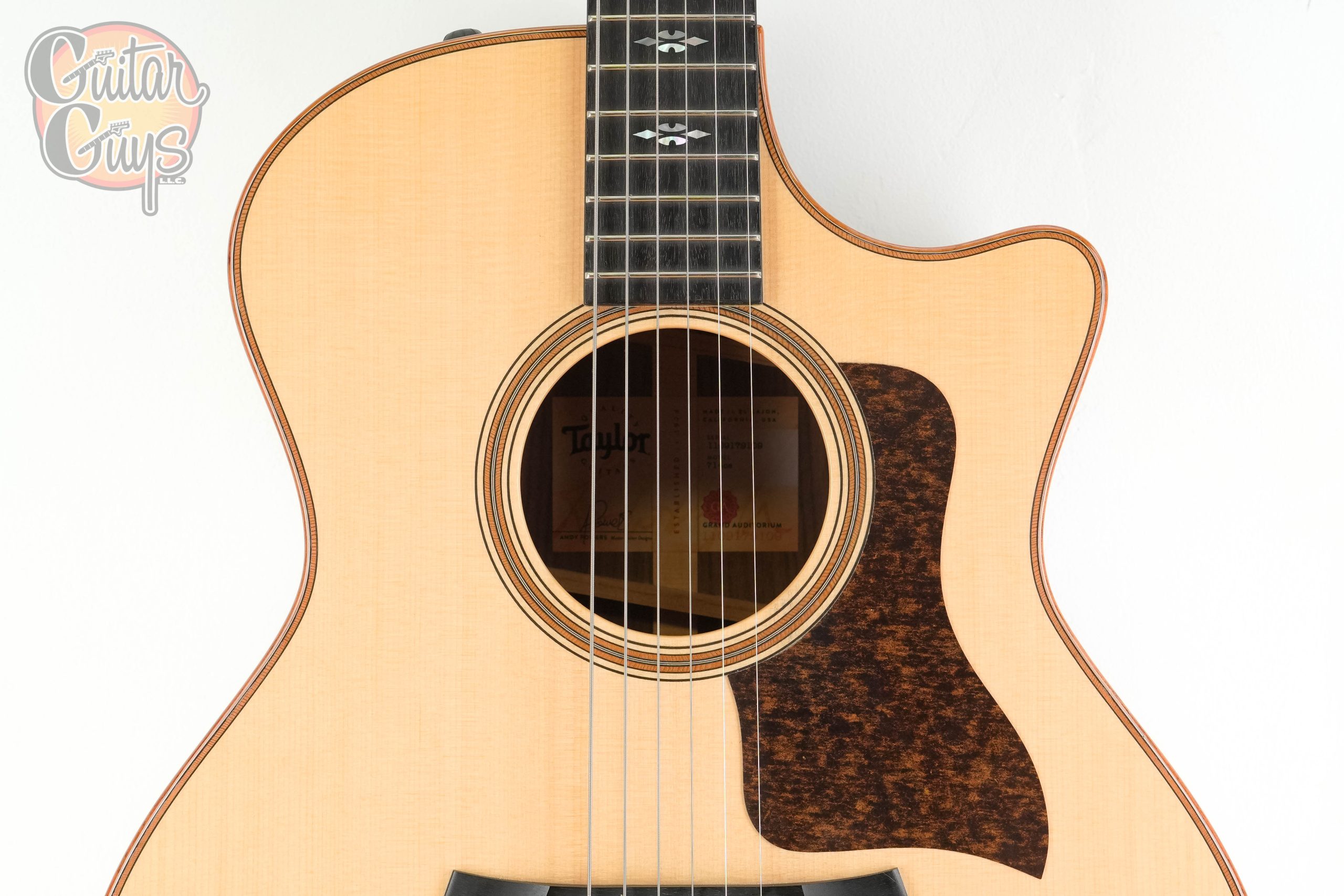 Pre-Owned Taylor 714ce V-Class Lutz/Rosewood Natural 2019 - Image 4