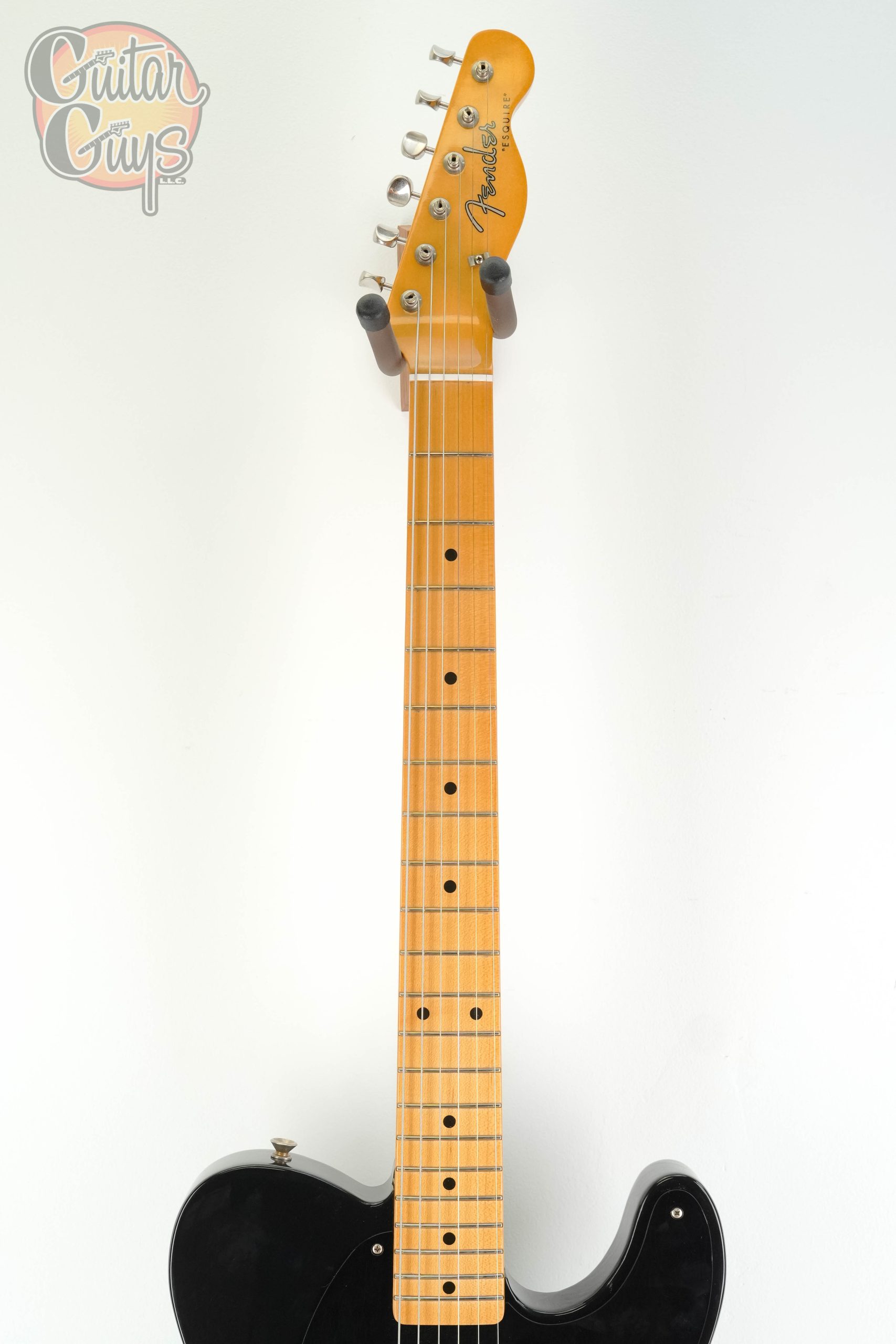 Fender Limited Edition Vintera Road Worn 60s Double Esquire Black - Image 2