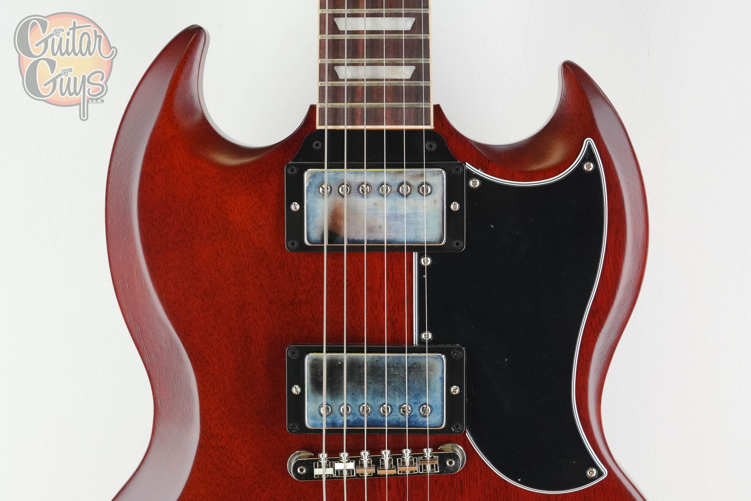 Gibson SG Standard 61 Faded Vintage Cherry Satin - Image 4