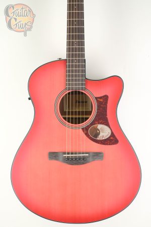 Ibanez AAM50CE Coral Red Burst