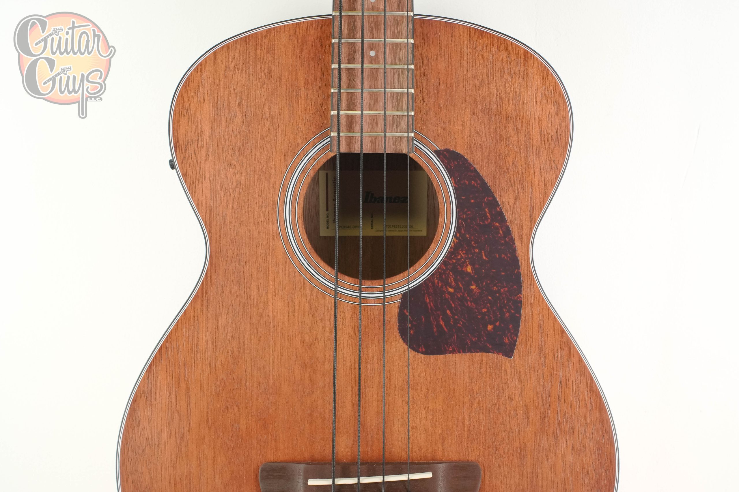 Ibanez PCB54E Acoustic Bass Open Pore Natural - Image 4