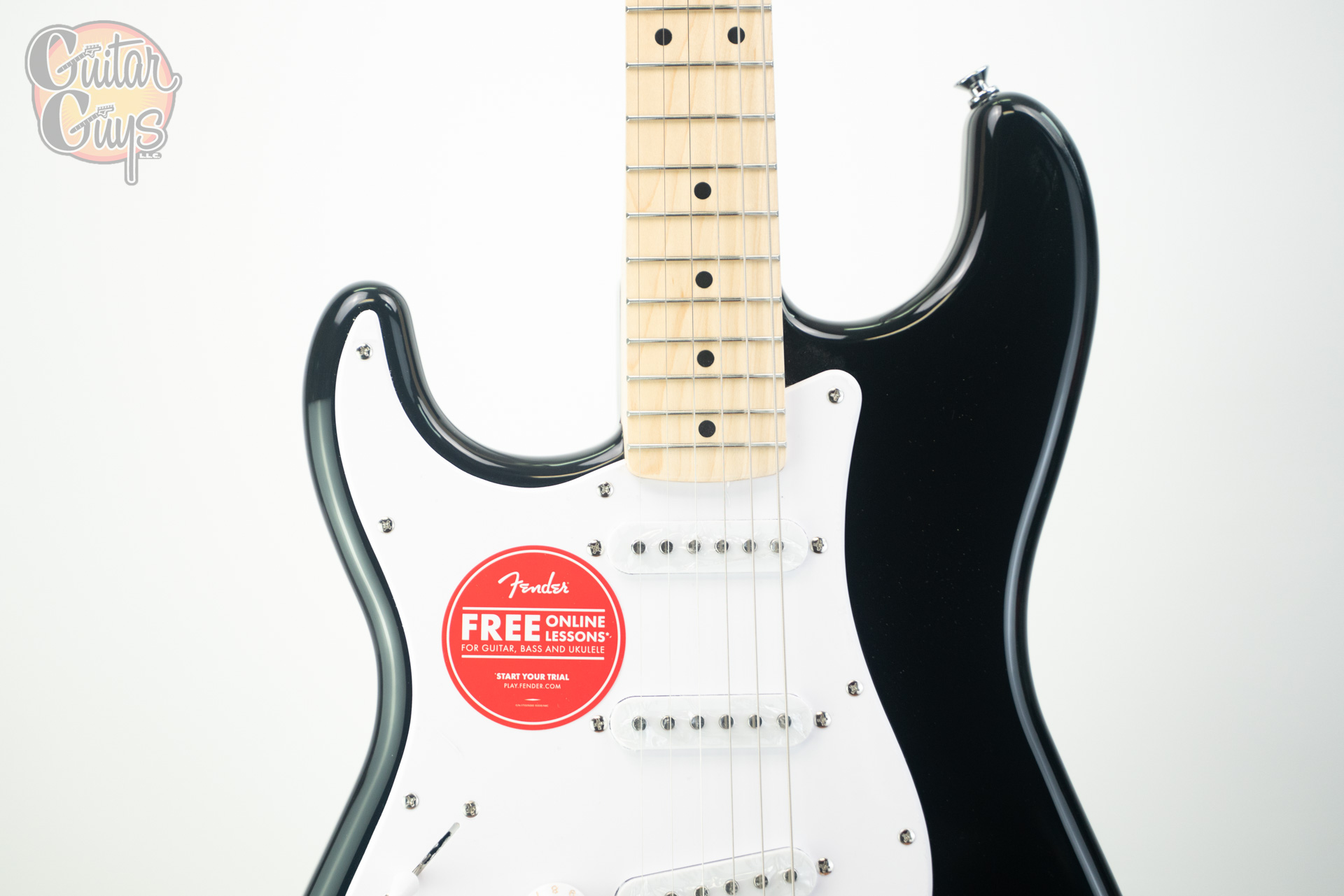 Squier Sonic Stratocaster Left Handed Black - Image 3