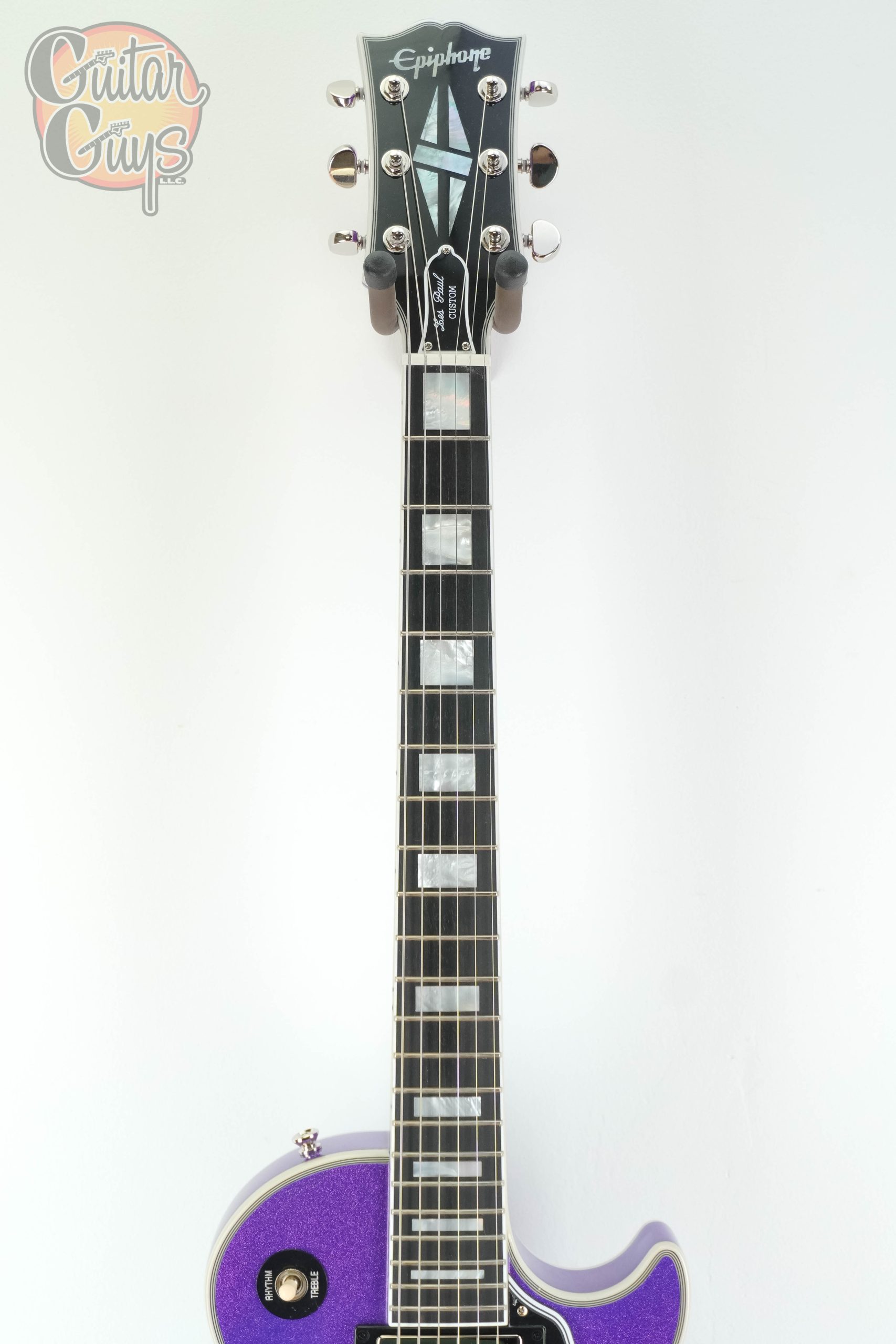 Epiphone Les Paul Custom Amethyst Sparkle - Image 2