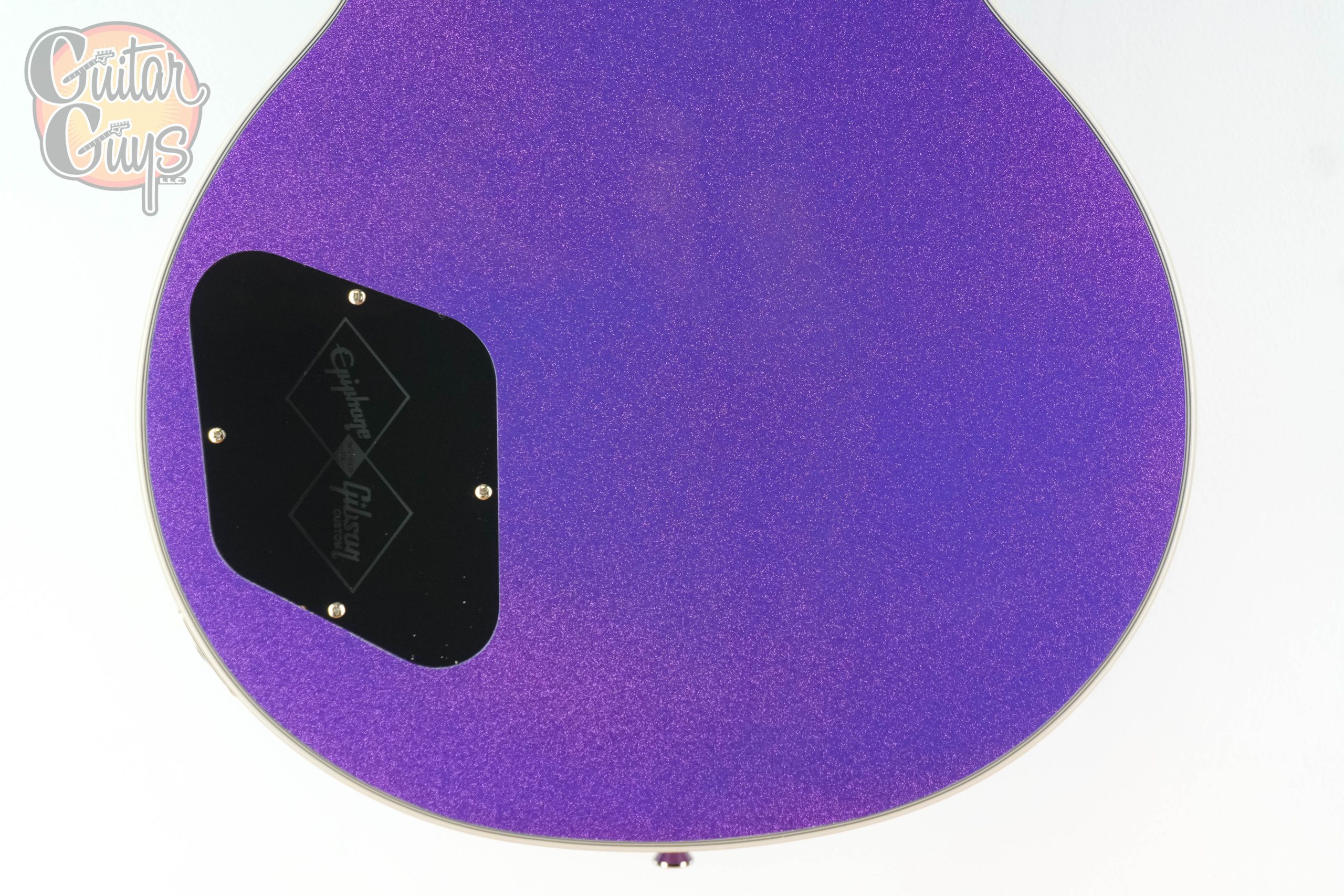 Epiphone Les Paul Custom Amethyst Sparkle - Image 5