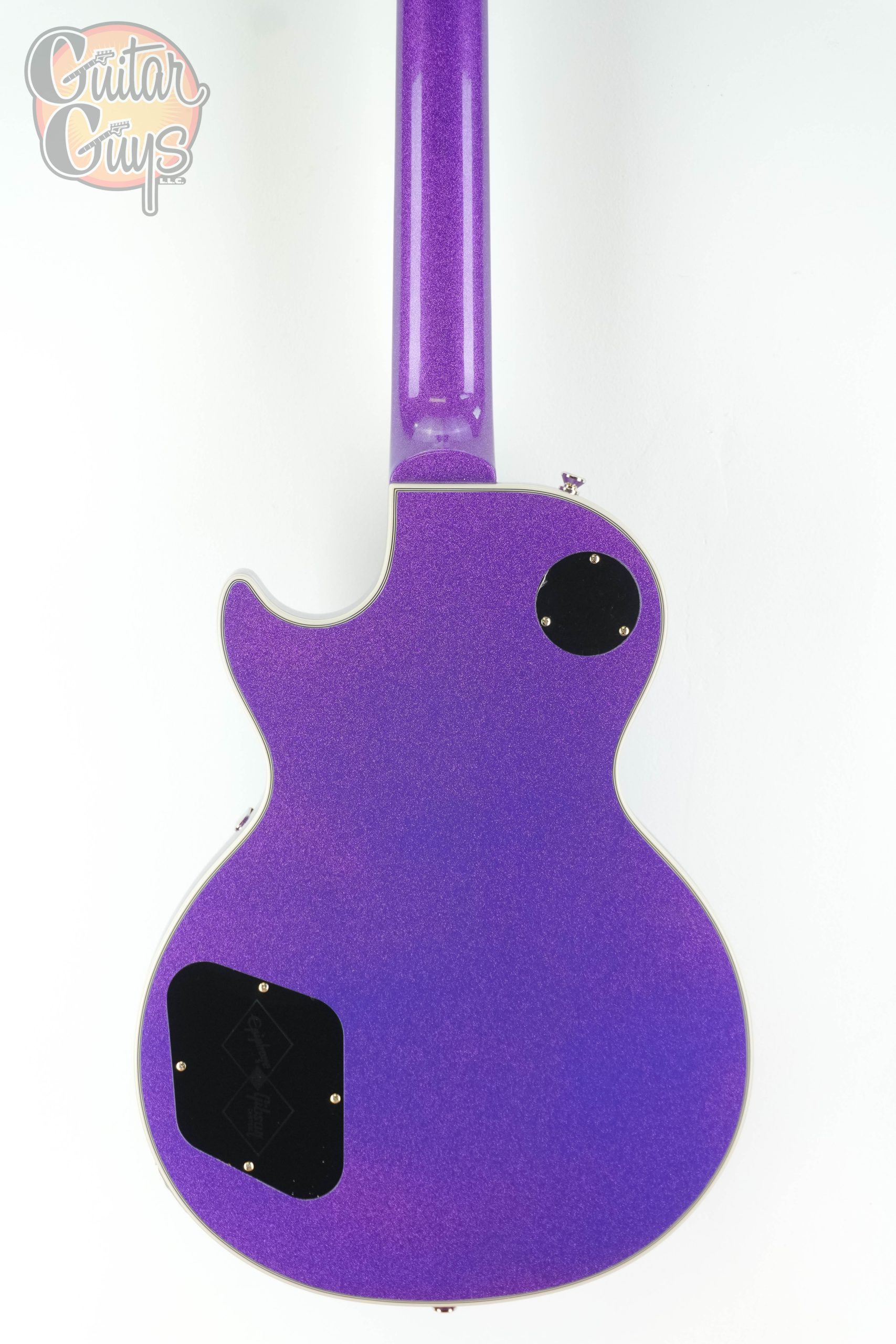 Epiphone Les Paul Custom Amethyst Sparkle - Image 8