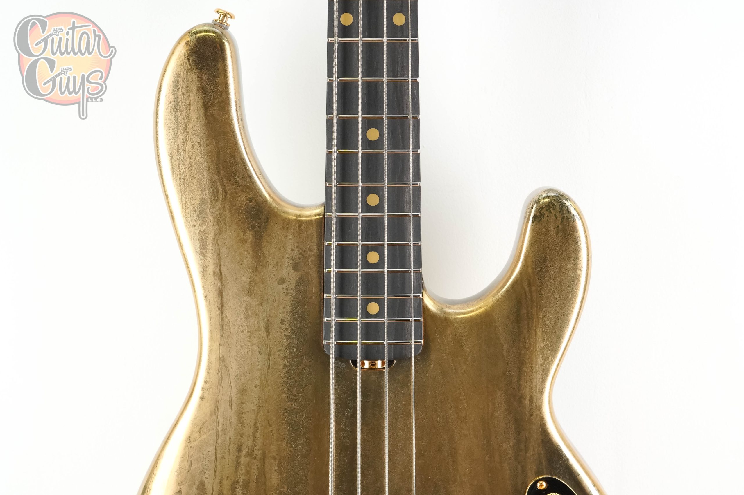 Ernie Ball Music Man 50th Anniversary StingRay Molten Gold - Image 4