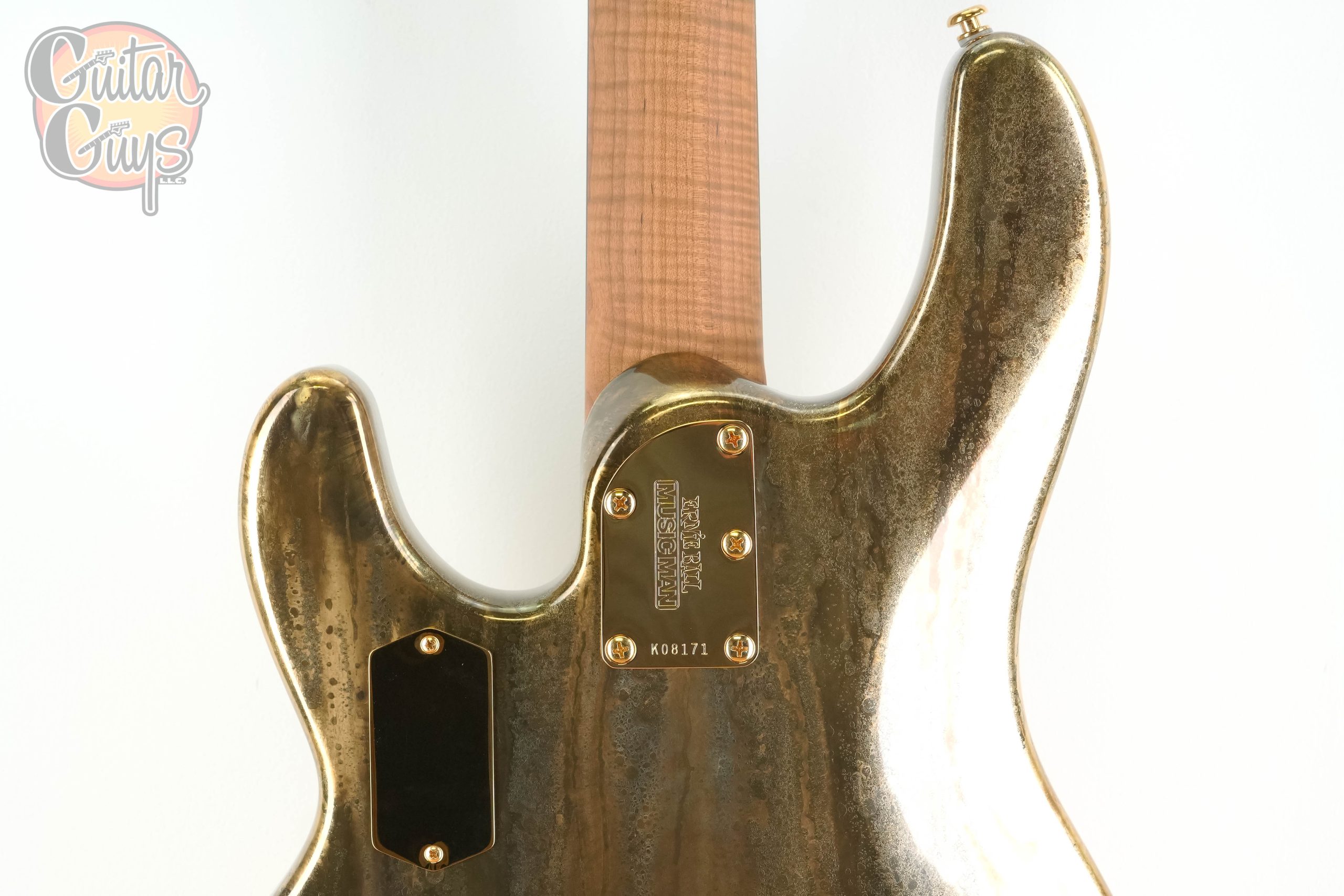 Ernie Ball Music Man 50th Anniversary StingRay Molten Gold - Image 6