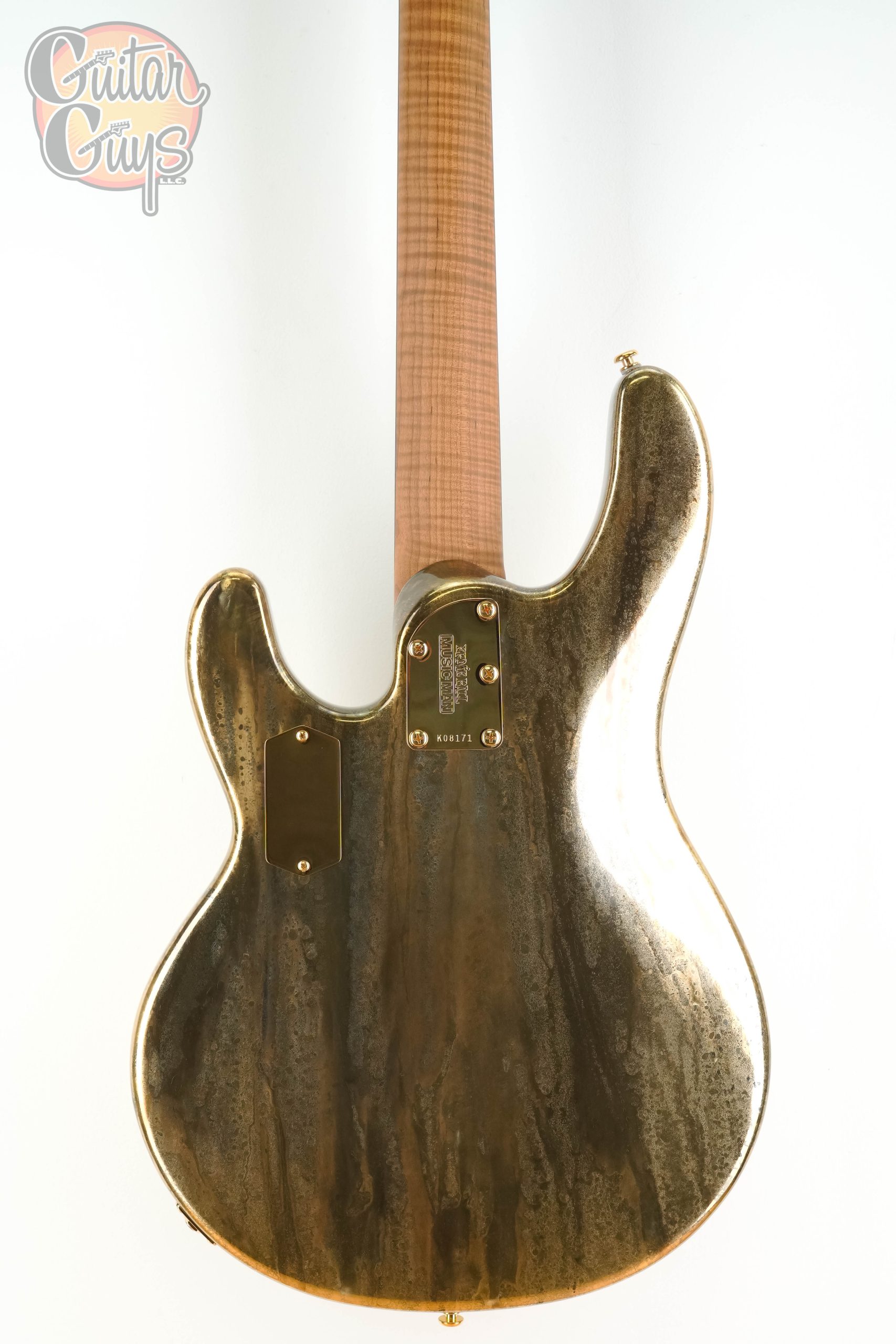 Ernie Ball Music Man 50th Anniversary StingRay Molten Gold - Image 8