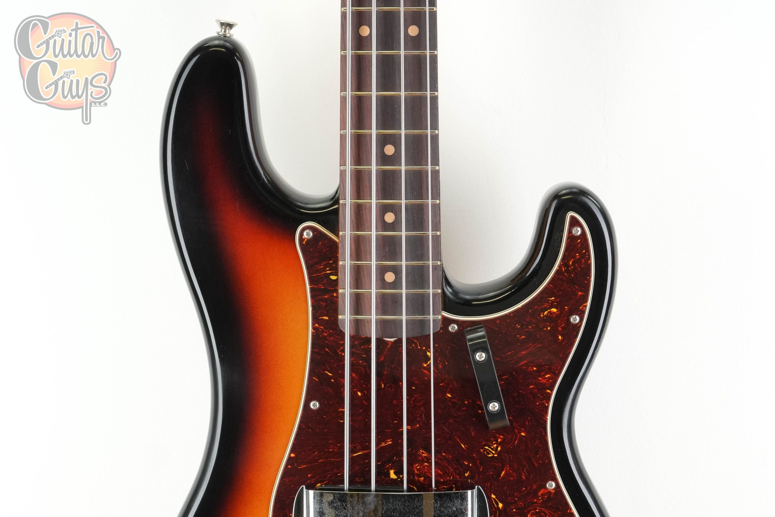 Fender James Jamerson 1962 Precision Bass 3-Tone Sunburst - Image 4