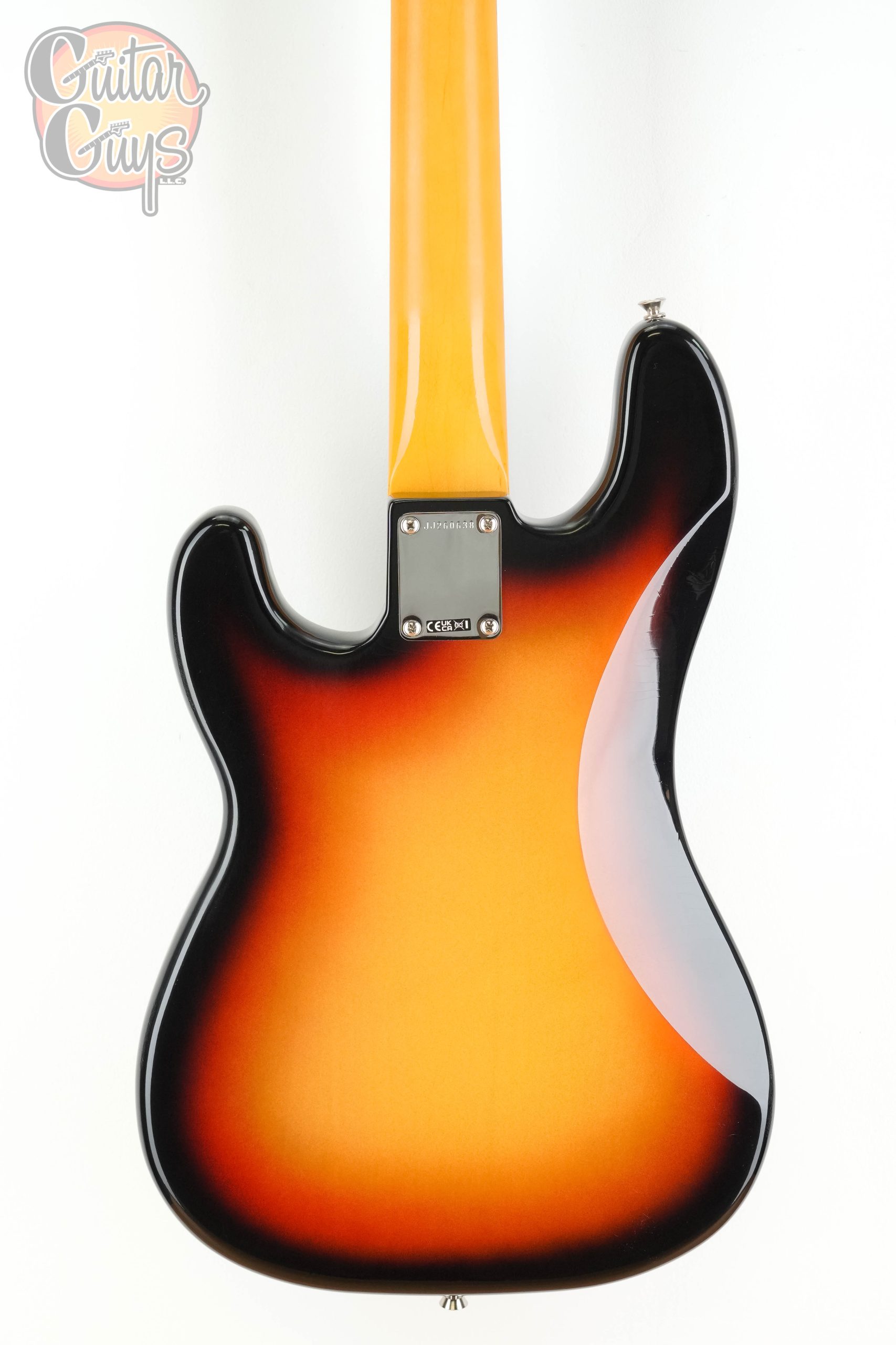 Fender James Jamerson 1962 Precision Bass 3-Tone Sunburst - Image 8