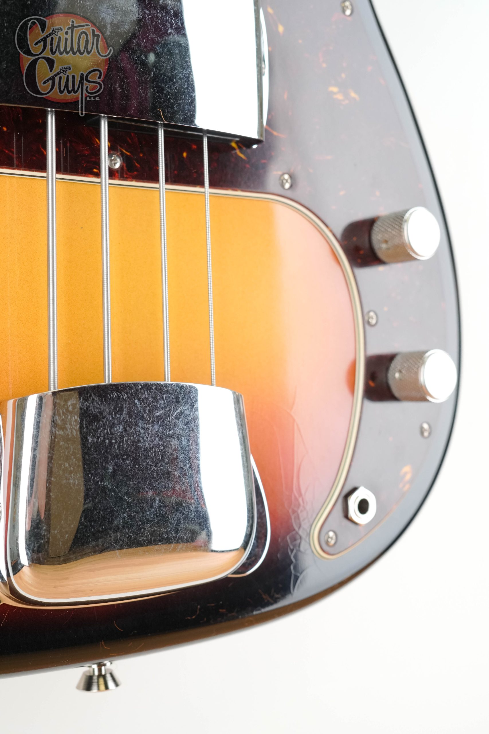 Fender James Jamerson 1962 Precision Bass 3-Tone Sunburst - Image 9